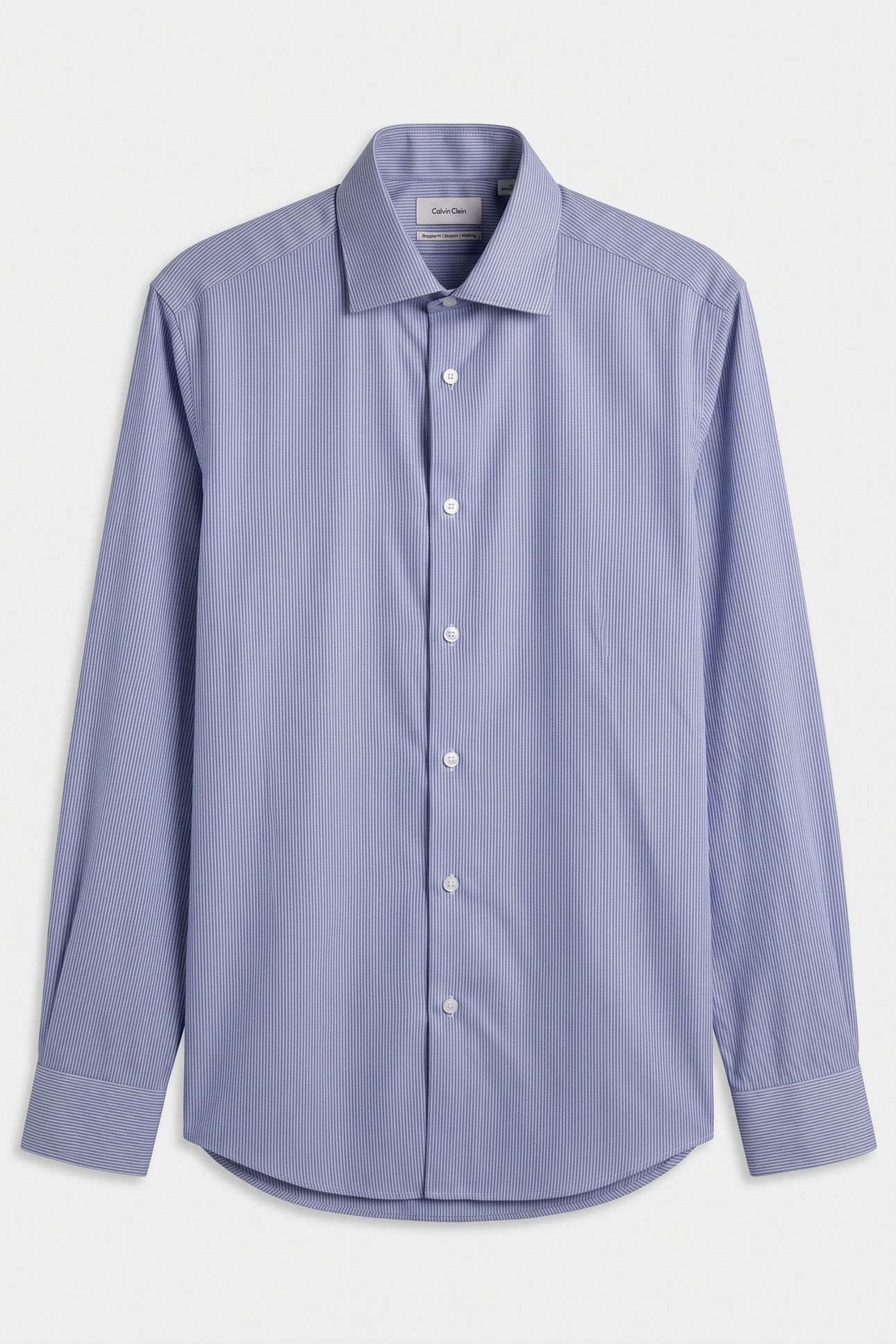 REGULAR PERF SOLID SHIRT NAVY 3