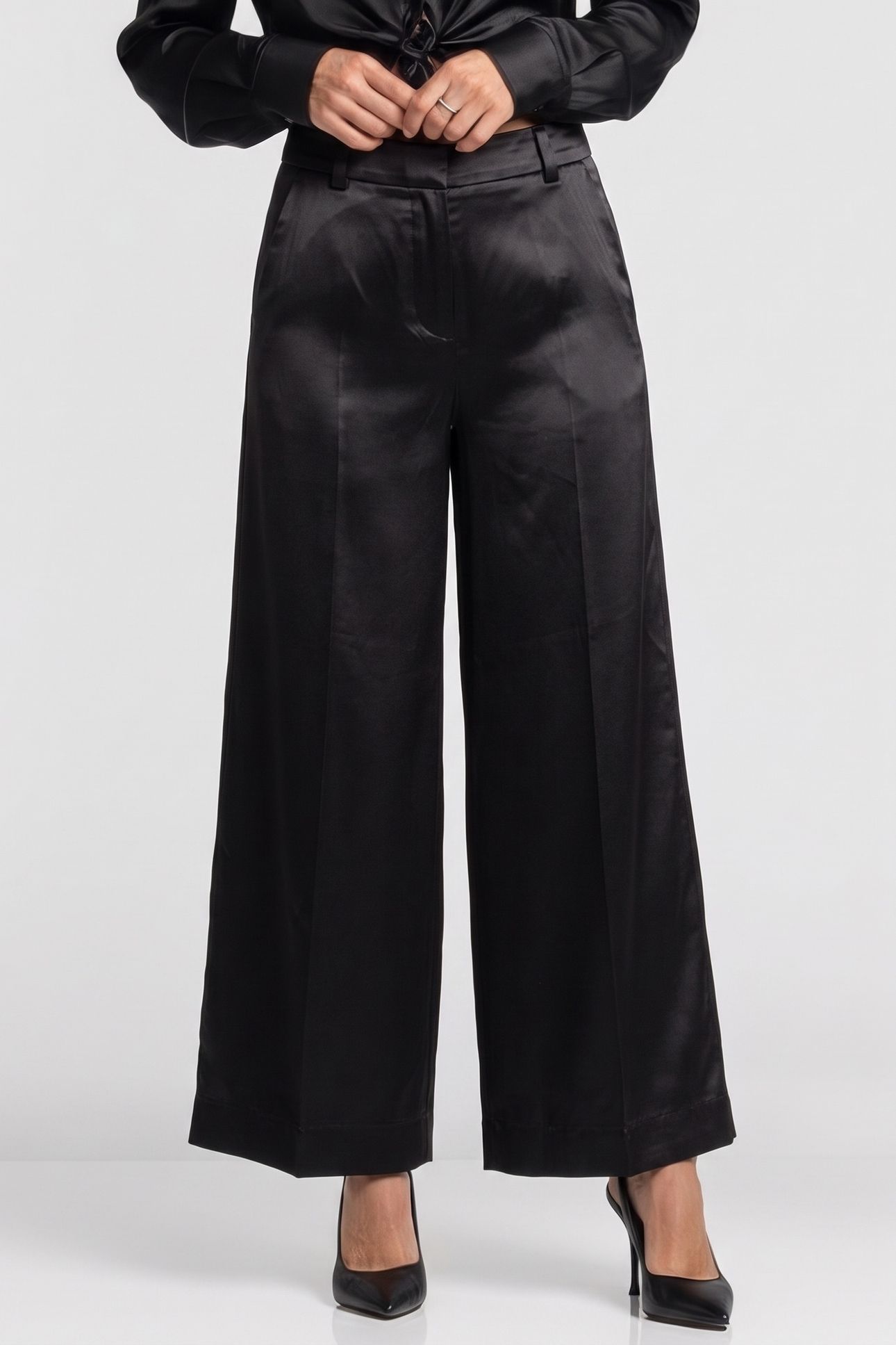 ERIKA SATIN PRESS GREY 1