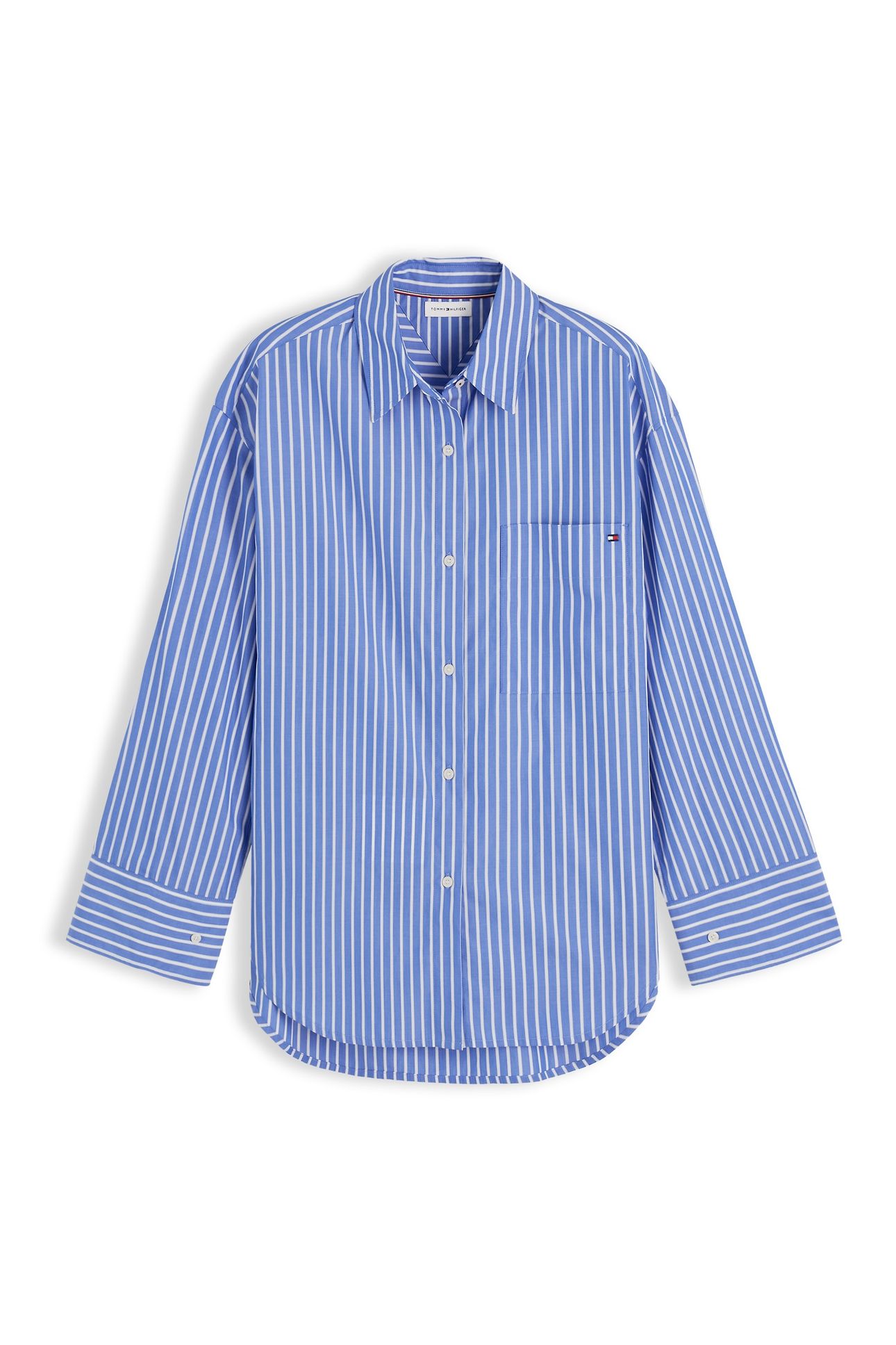 MODERN POPLIN SHIRT STACKING STP/VERONA BLUE 4