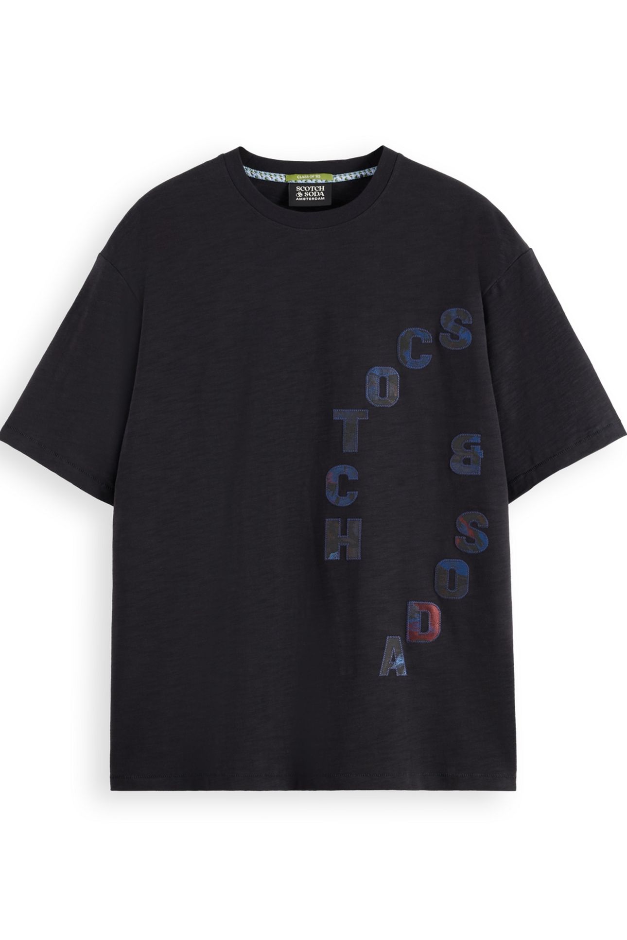 LOOSE FIT APPLIQUE T-SHIRT METEORITE 3