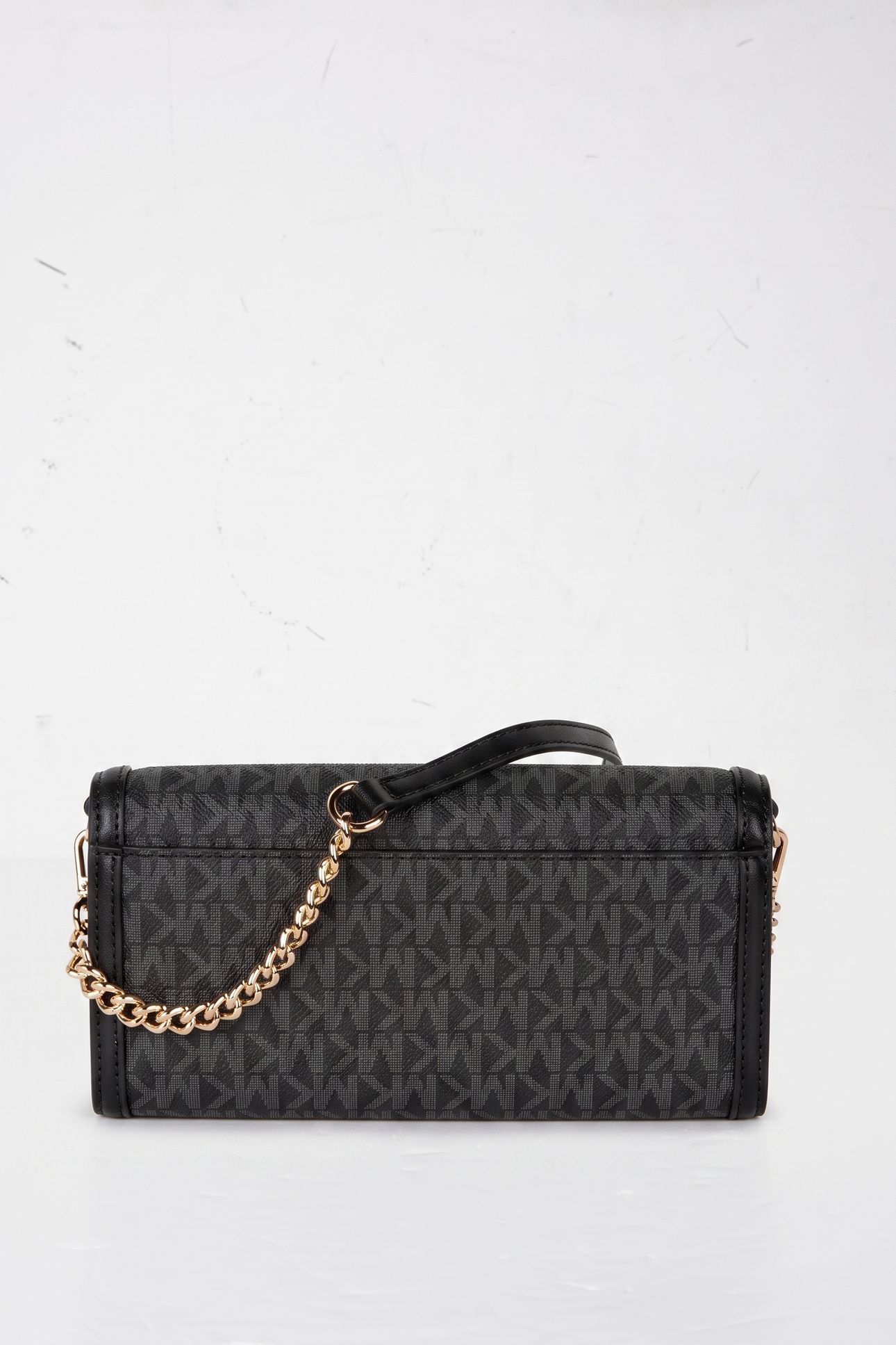 LARGE WALLET ON A CHAIN CROSSBODY BLACK 2