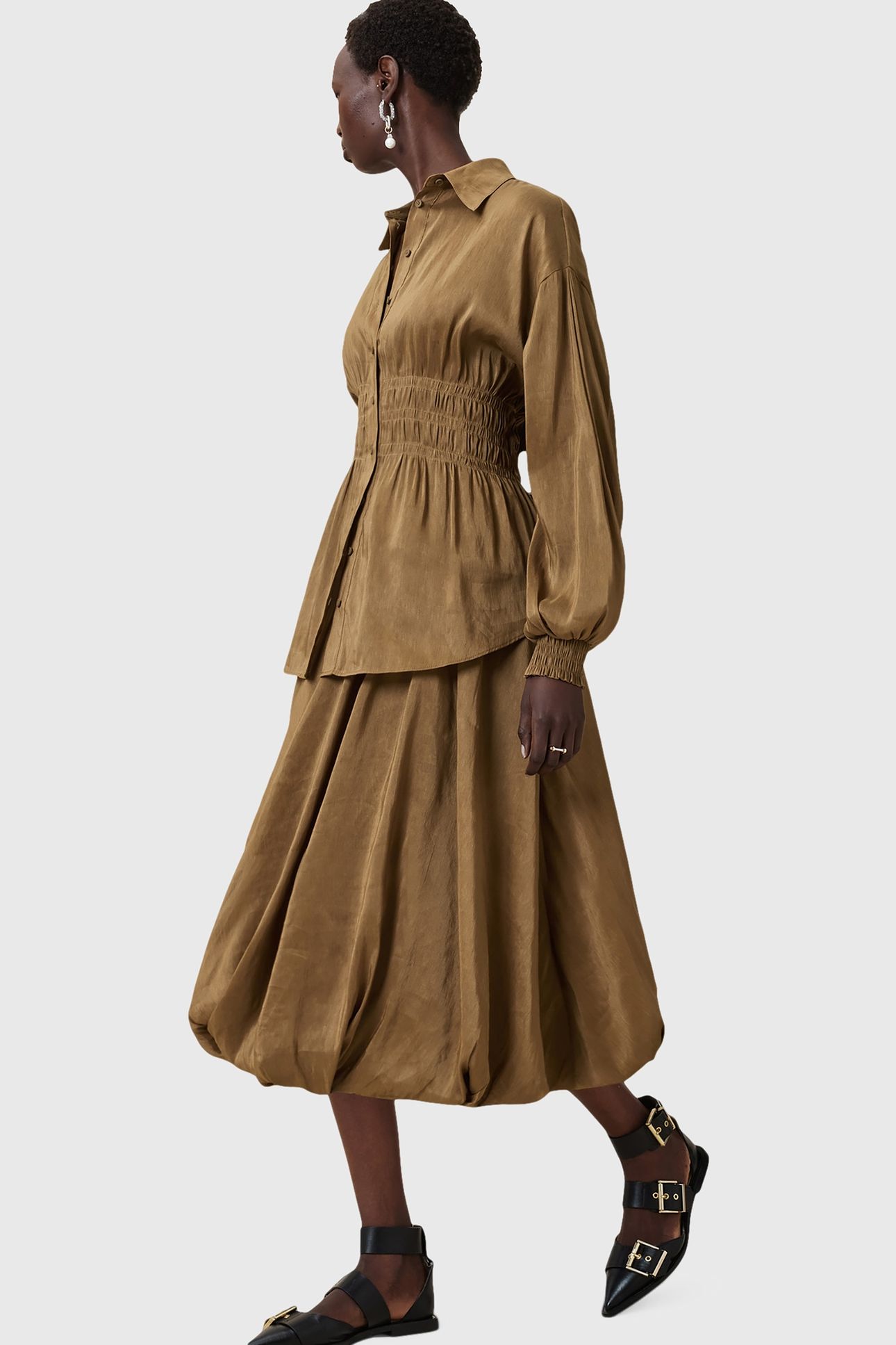 STACI SHIRT BREEN BROWN 6