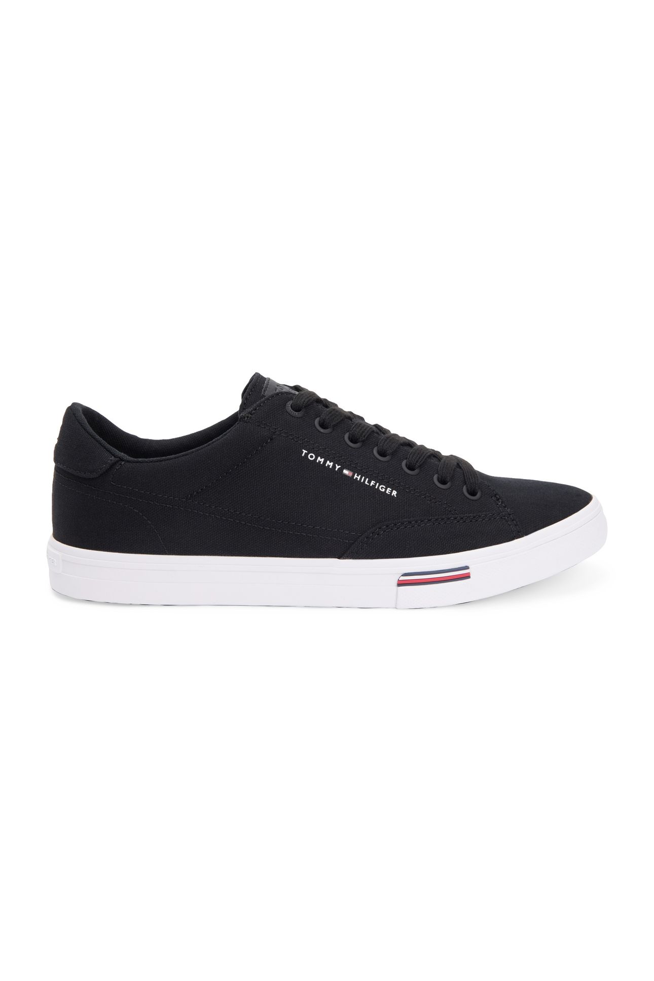 CANVAS SIGNATURE MIDSOLE TRAINERS BLACK 1