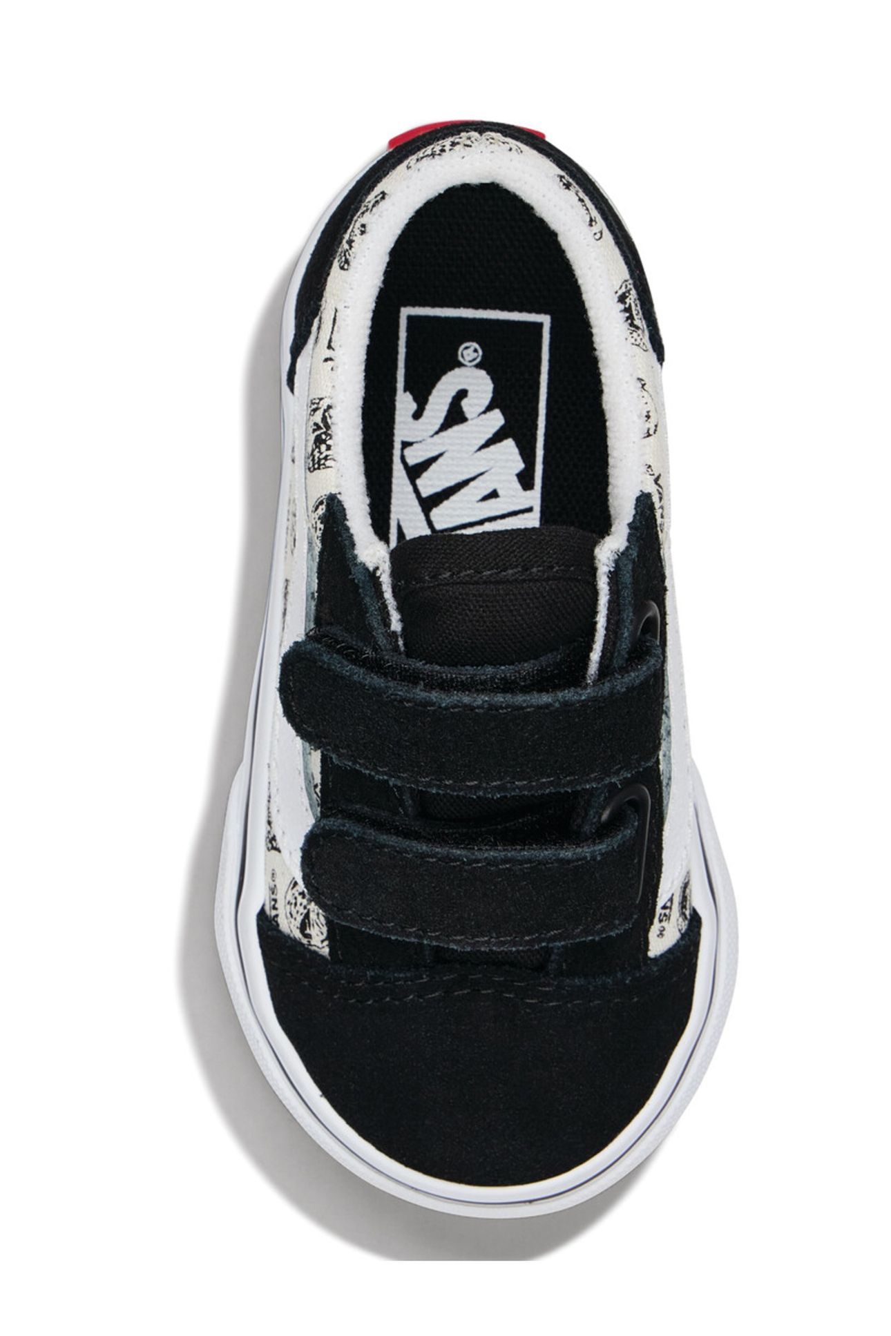 TODDLER OLD SKOOL V WHITE 3