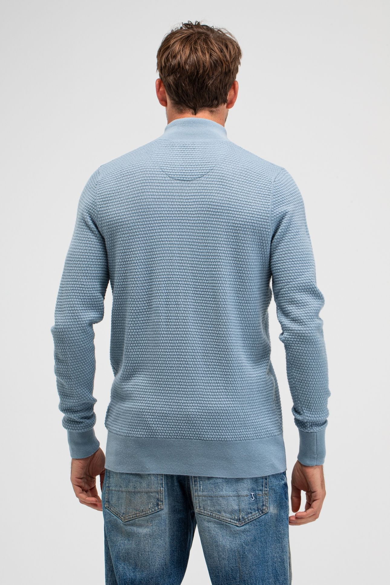 STRUCTURE HALFZIP HORIZON BLUE 2