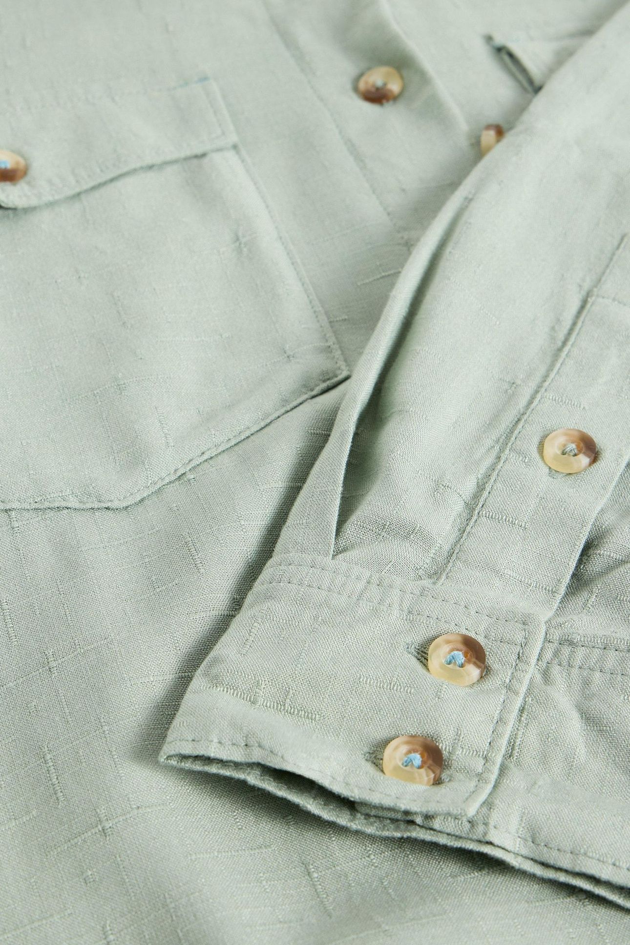 MISHA UTILITY SHIRT LIGHT GREEN 5