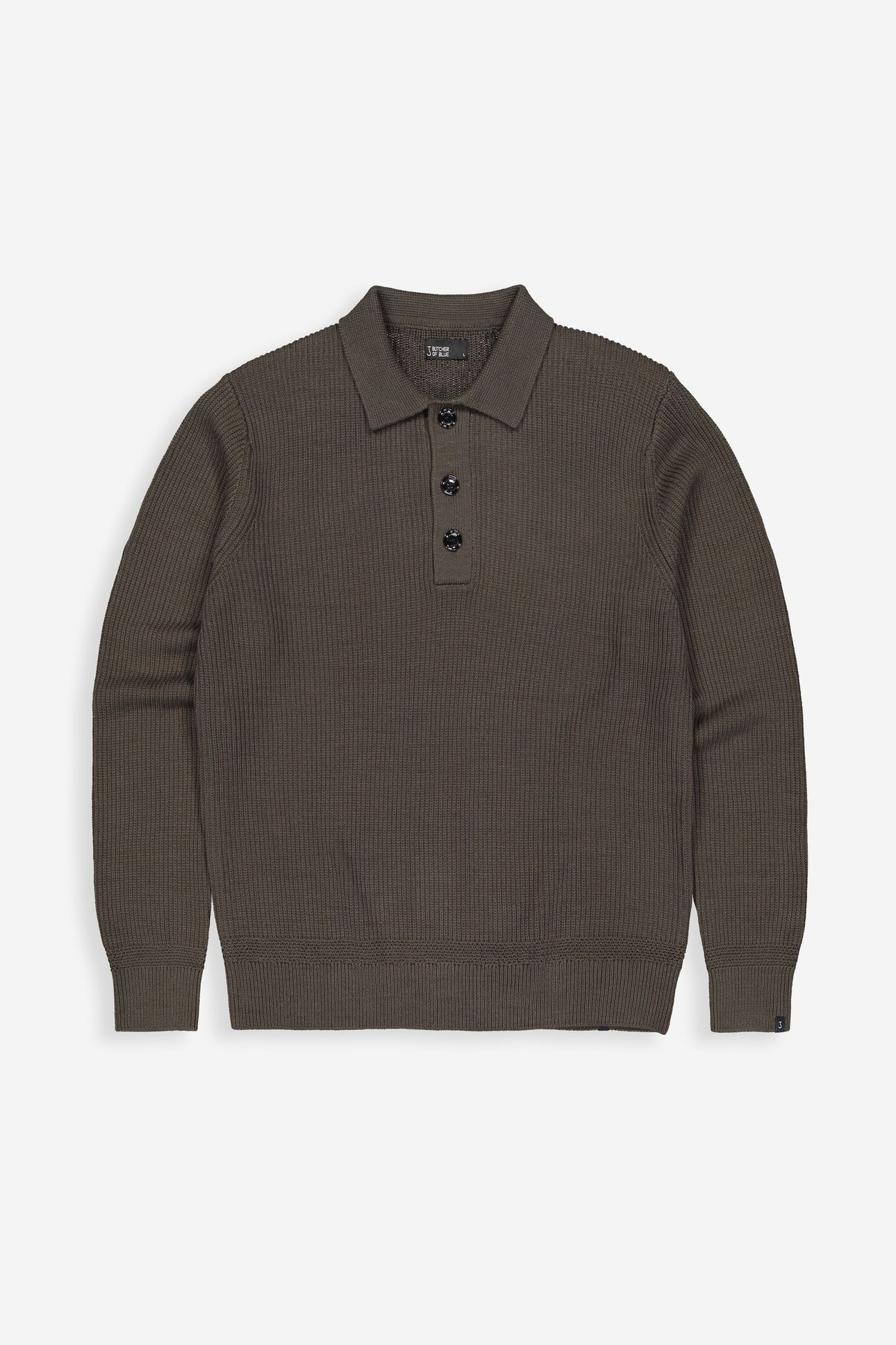 GALWAY POLO LS MOCHA BROWN 3