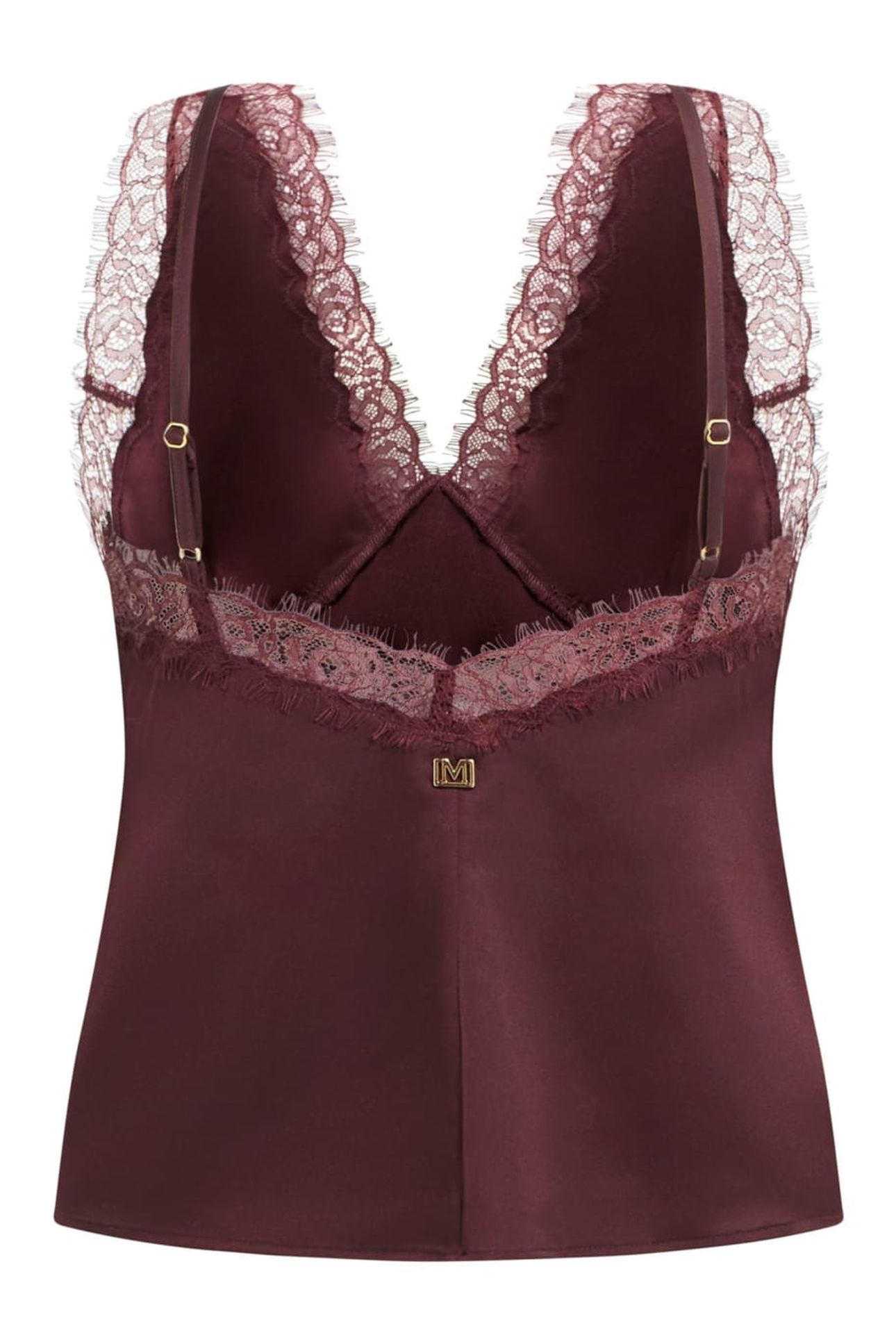 JAEL V NECK SL CAMI REGAL PLUM 5