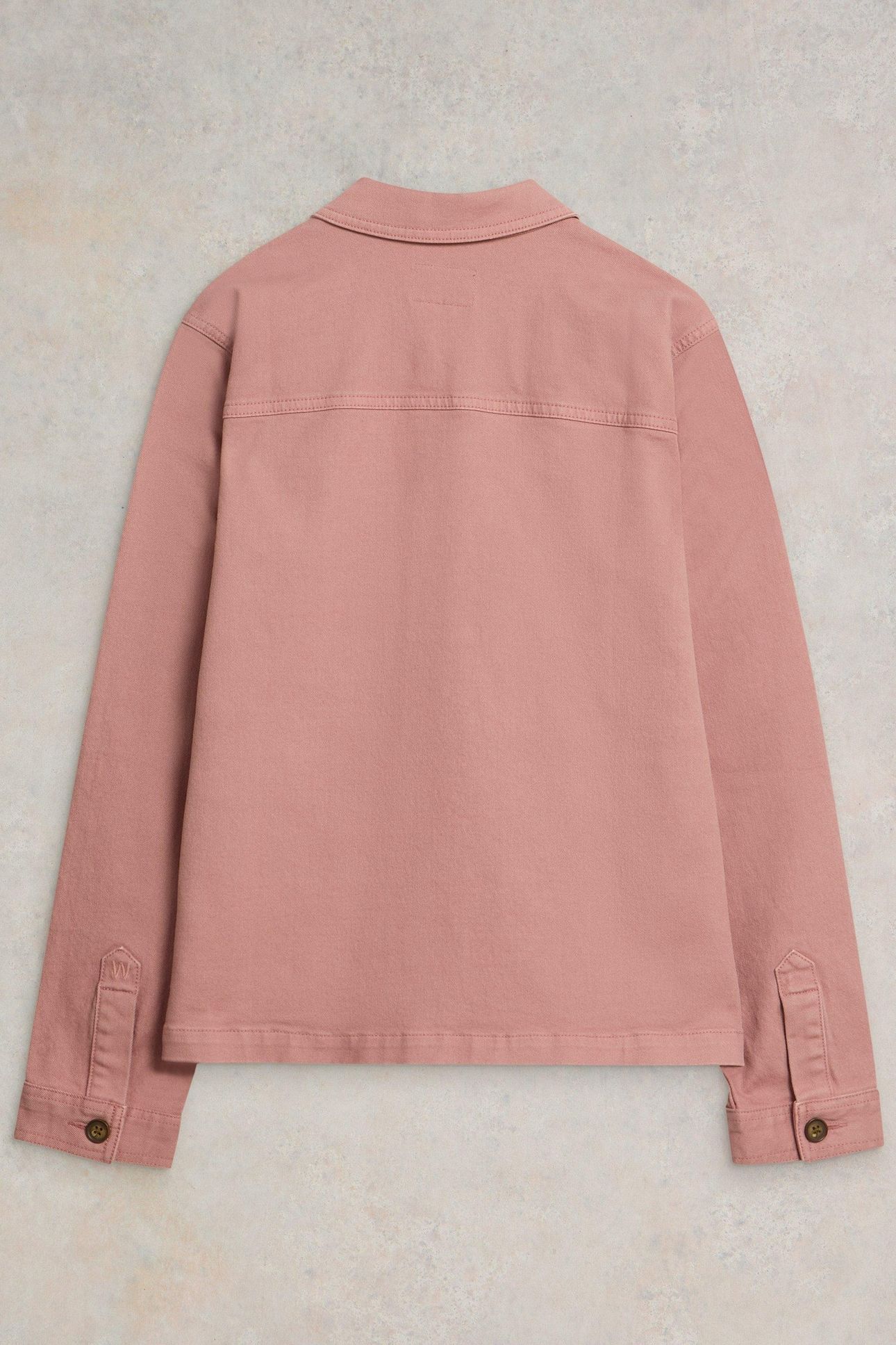 CARRIE DENIM JACKET MID PINK 4