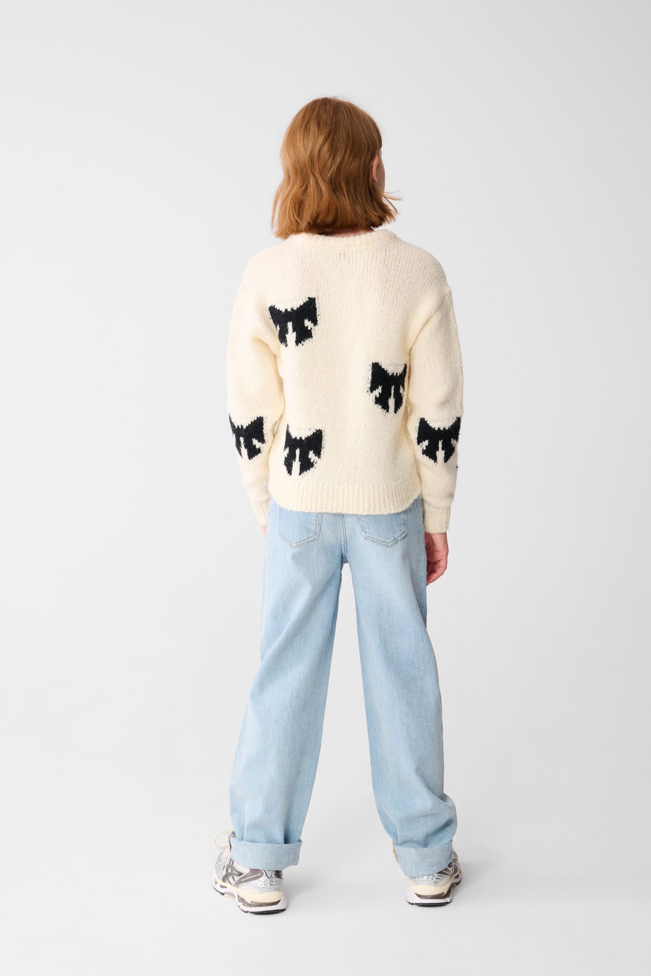 GAM-SBFUN BOW KNIT OFFWHITE 2