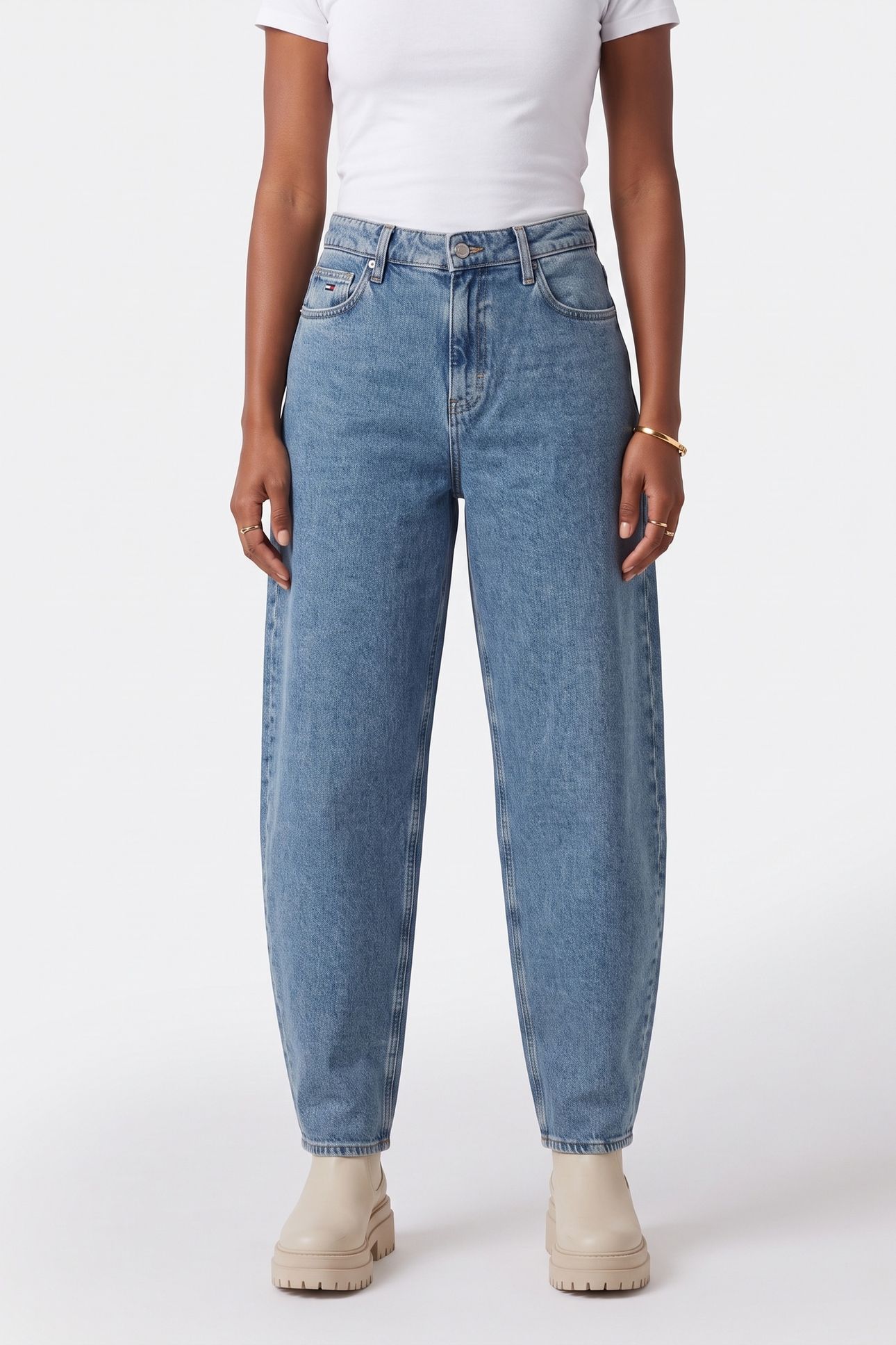 JEANIE BALLOON DENIM LIGHT 1