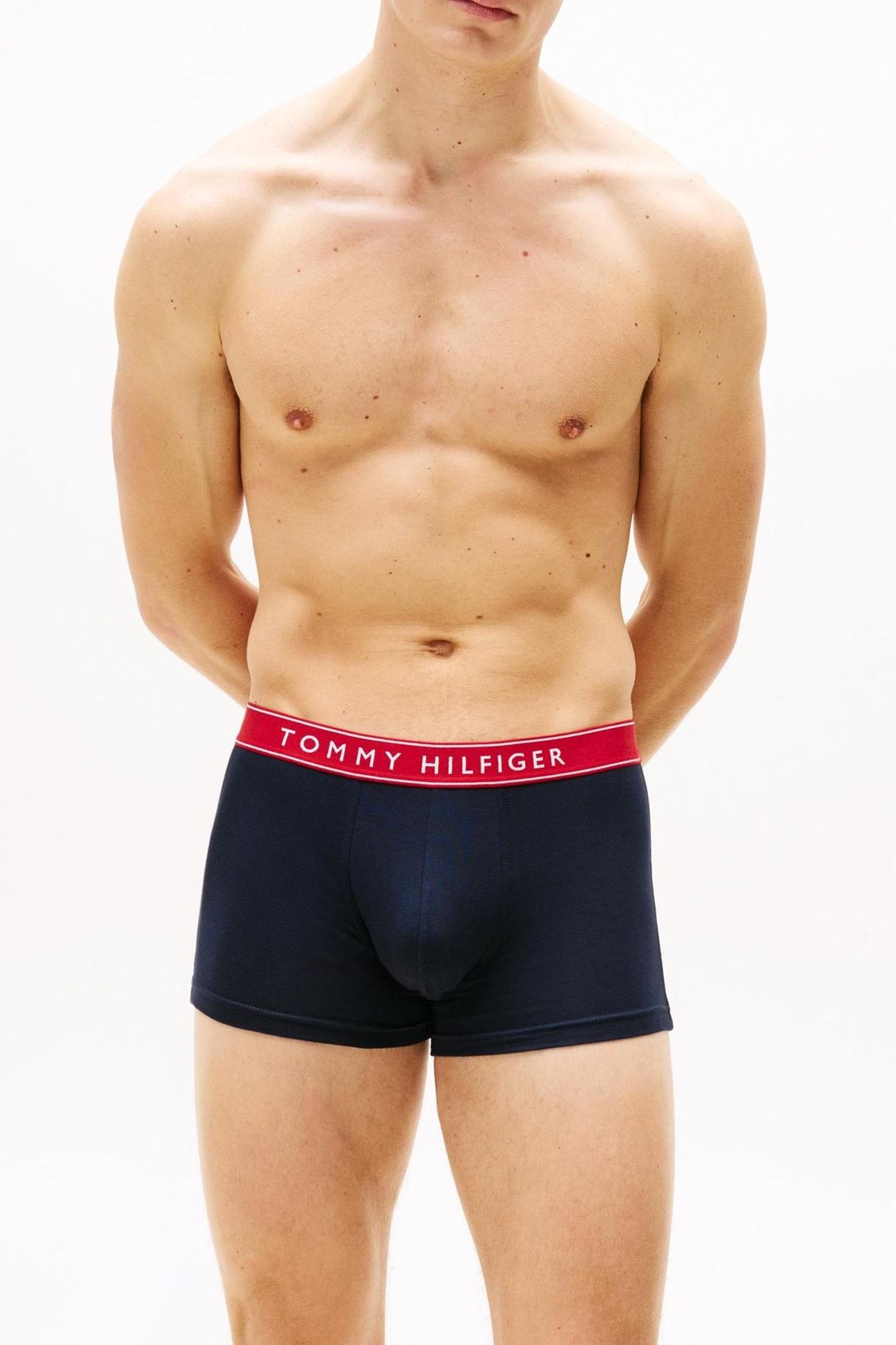 3-PACK TRUNK WAISTBAND TH WHT/MED RED/DSRT SKY 5
