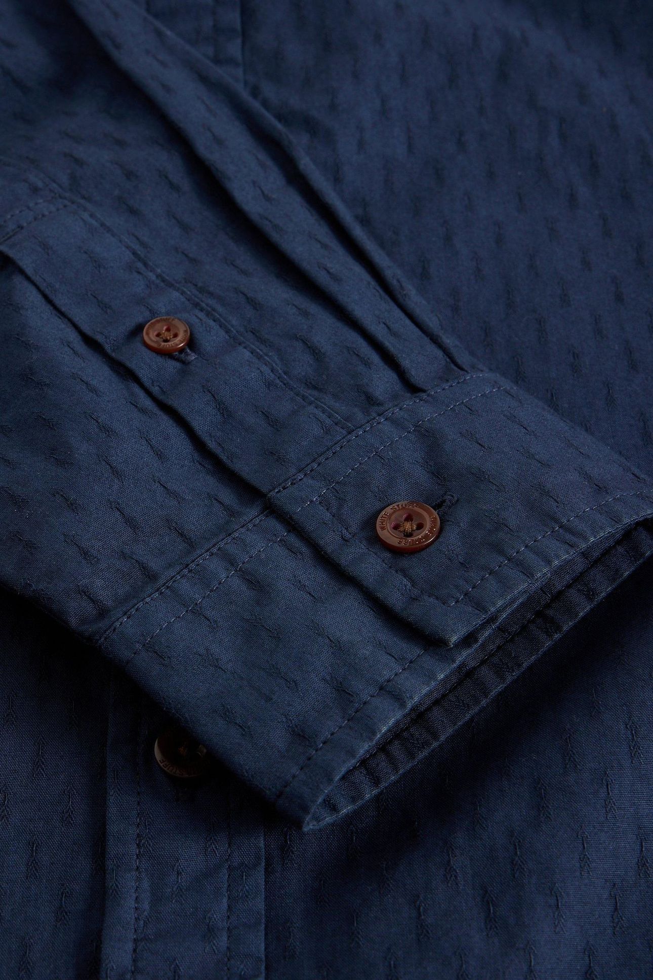 LS DOBBY SHIRT DARK NAVY 3