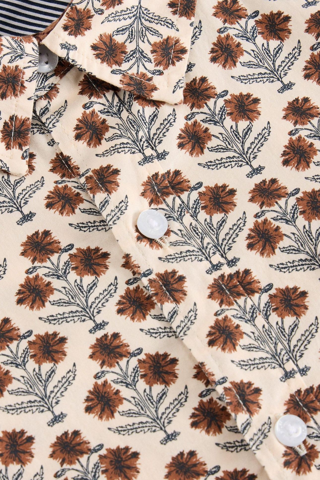 LARGE DANDELION PRINTED SHIRT NATURAL MULTI 6