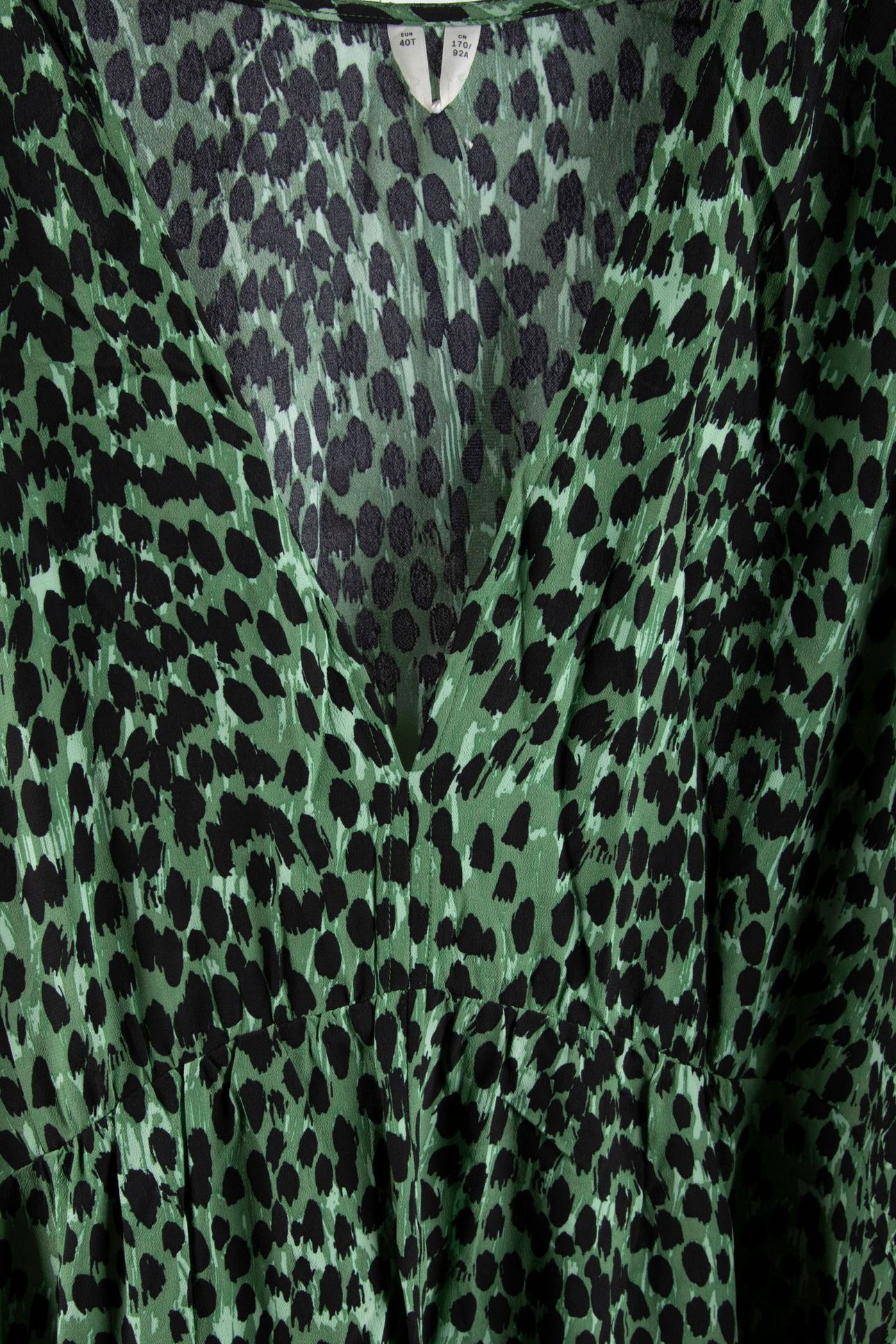 GILI AOP DRESS GREEN 4