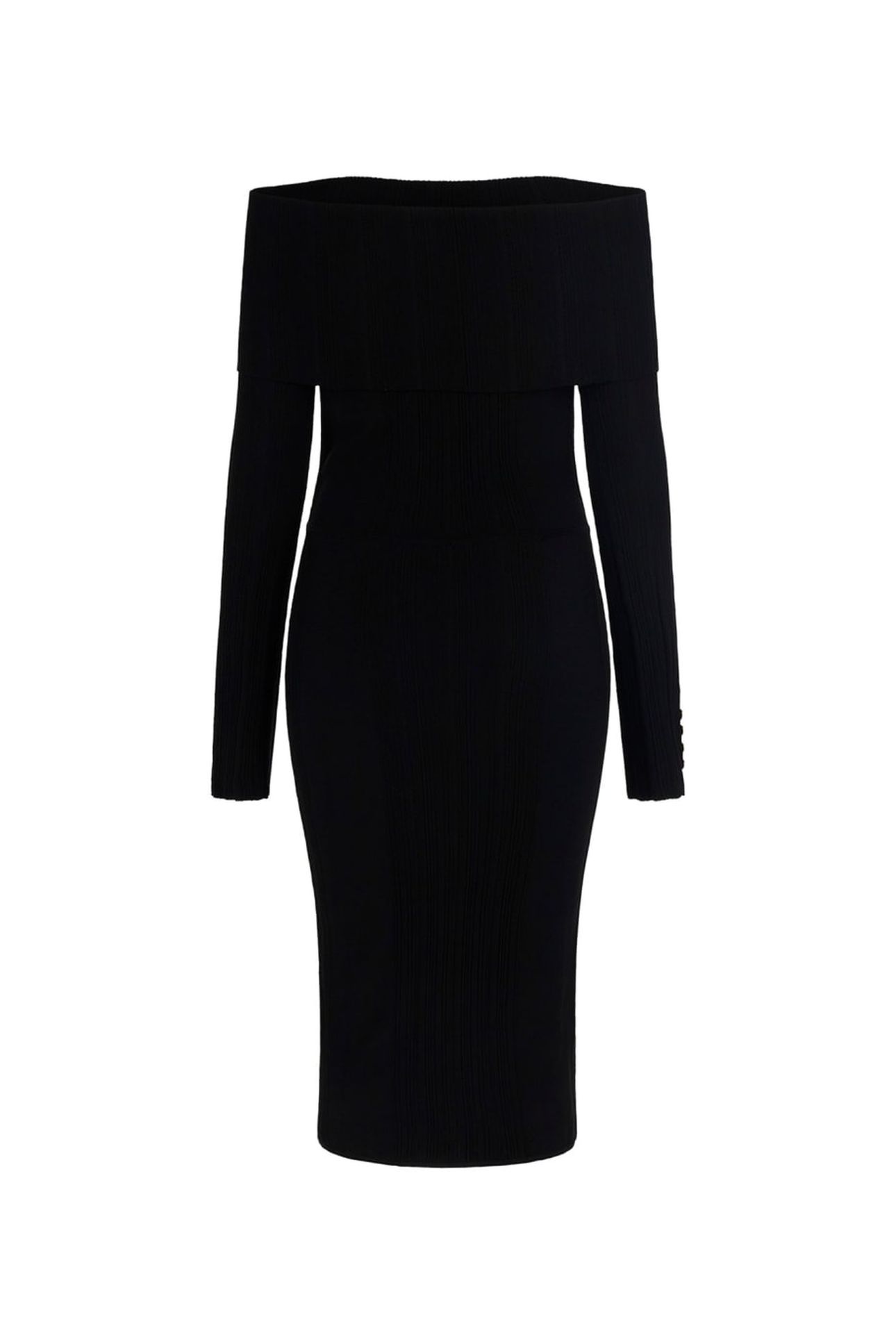 GIADA LS OFF SHOULDE JET BLACK A996 4