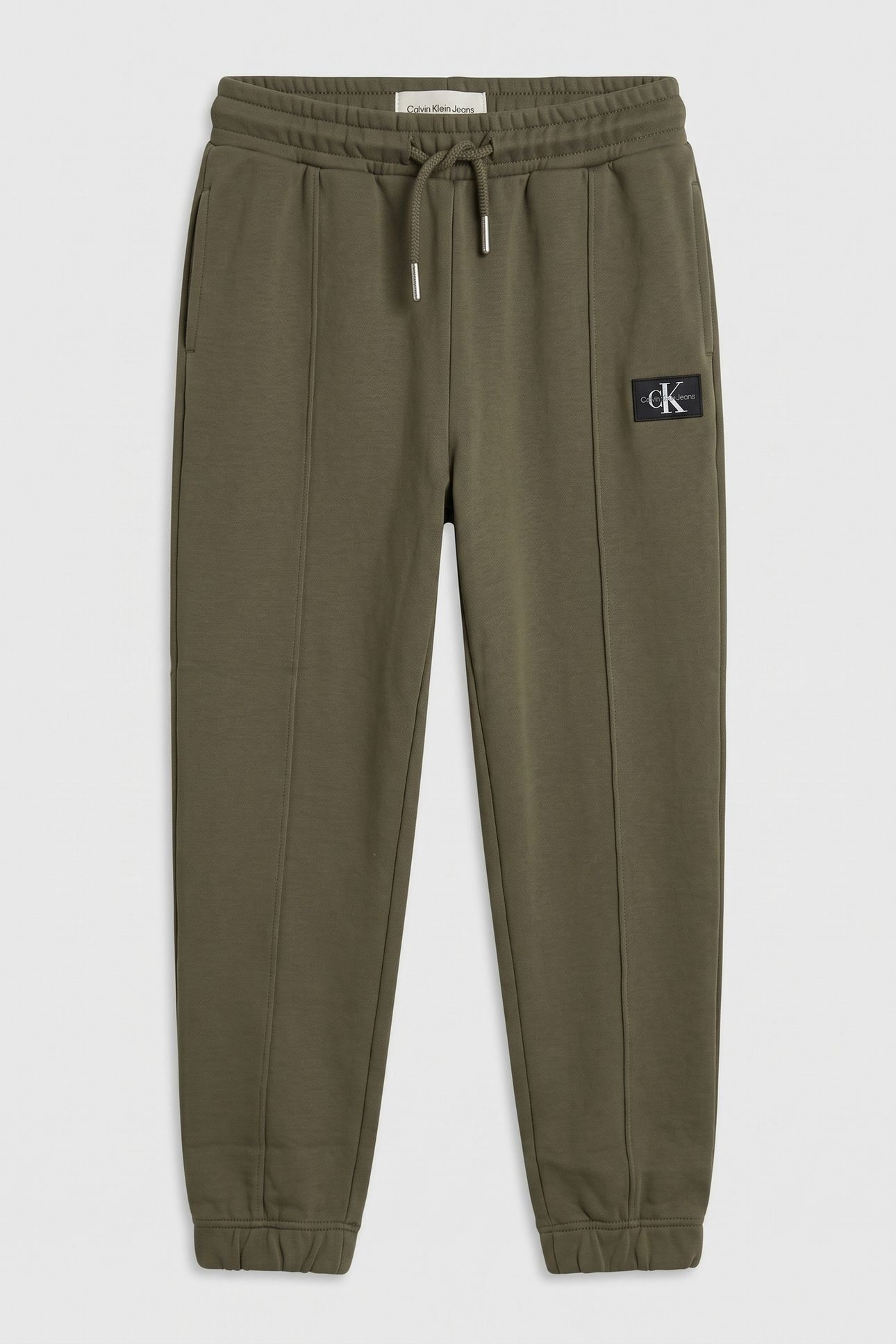 BOYS WOVEN LABEL RELAXED PANT DUSTY OLIVE 2