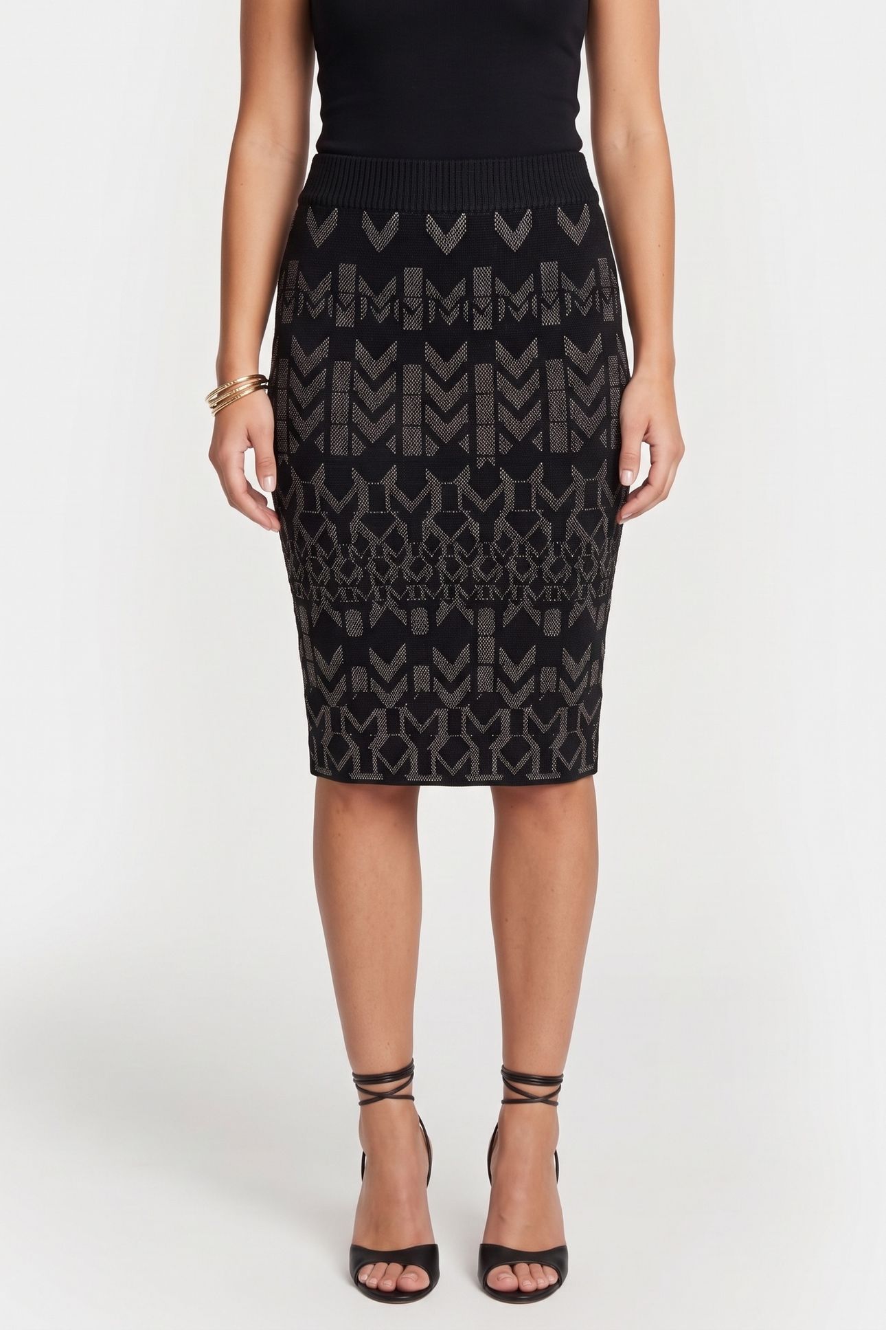 BILLIE MONOGRAM SKIR GEOMETRIC MONOGRAM N 1
