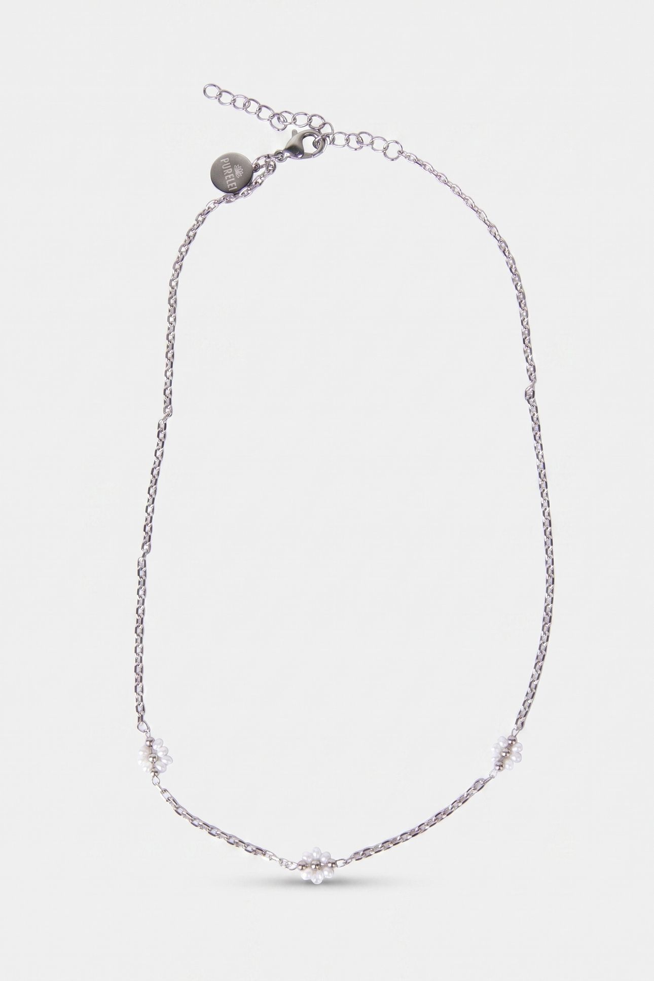 LINEN BLOSSOM KETTE SILVER 2