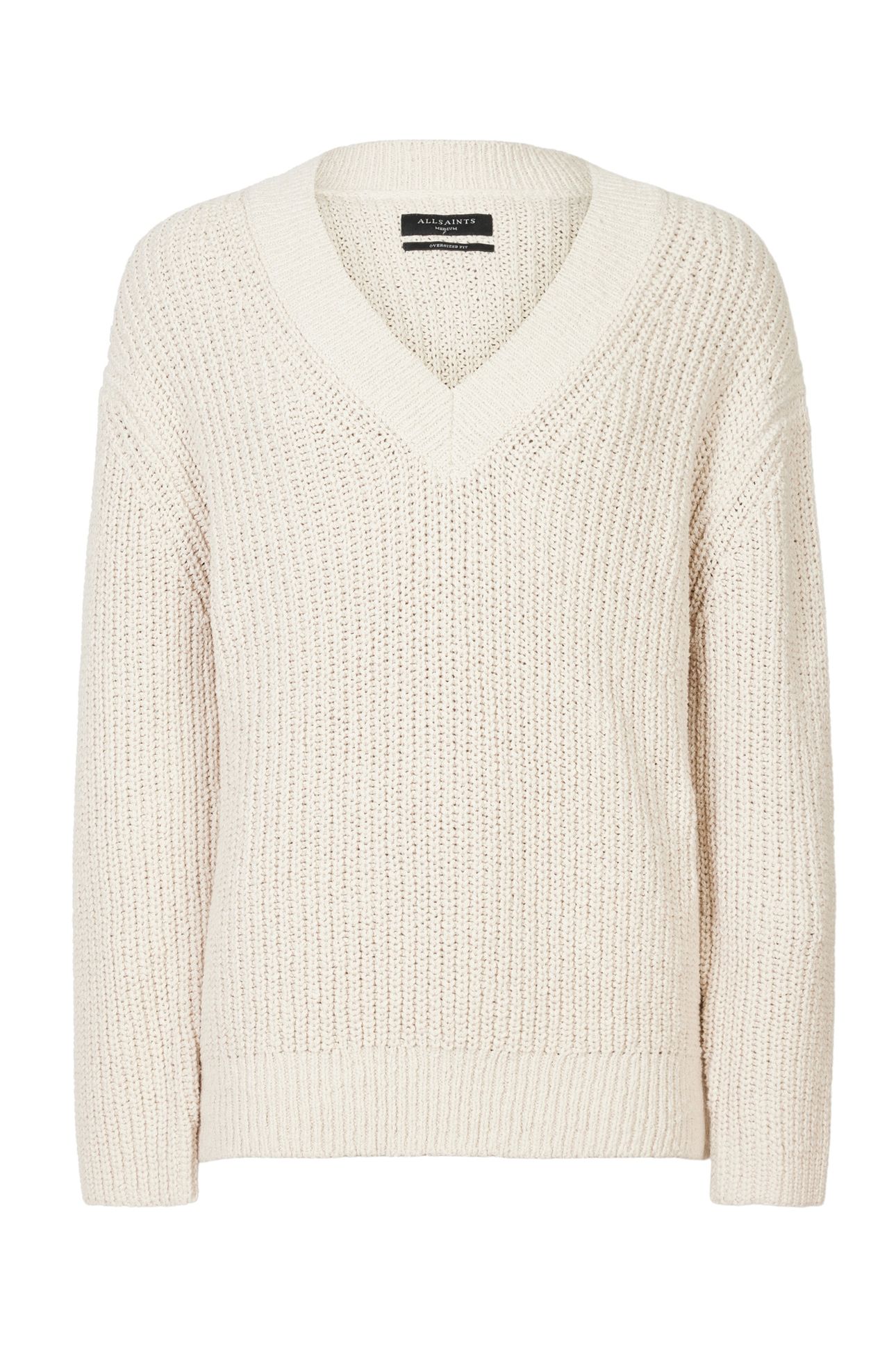 BAYLER V-NECK PUTTY WHITE 7