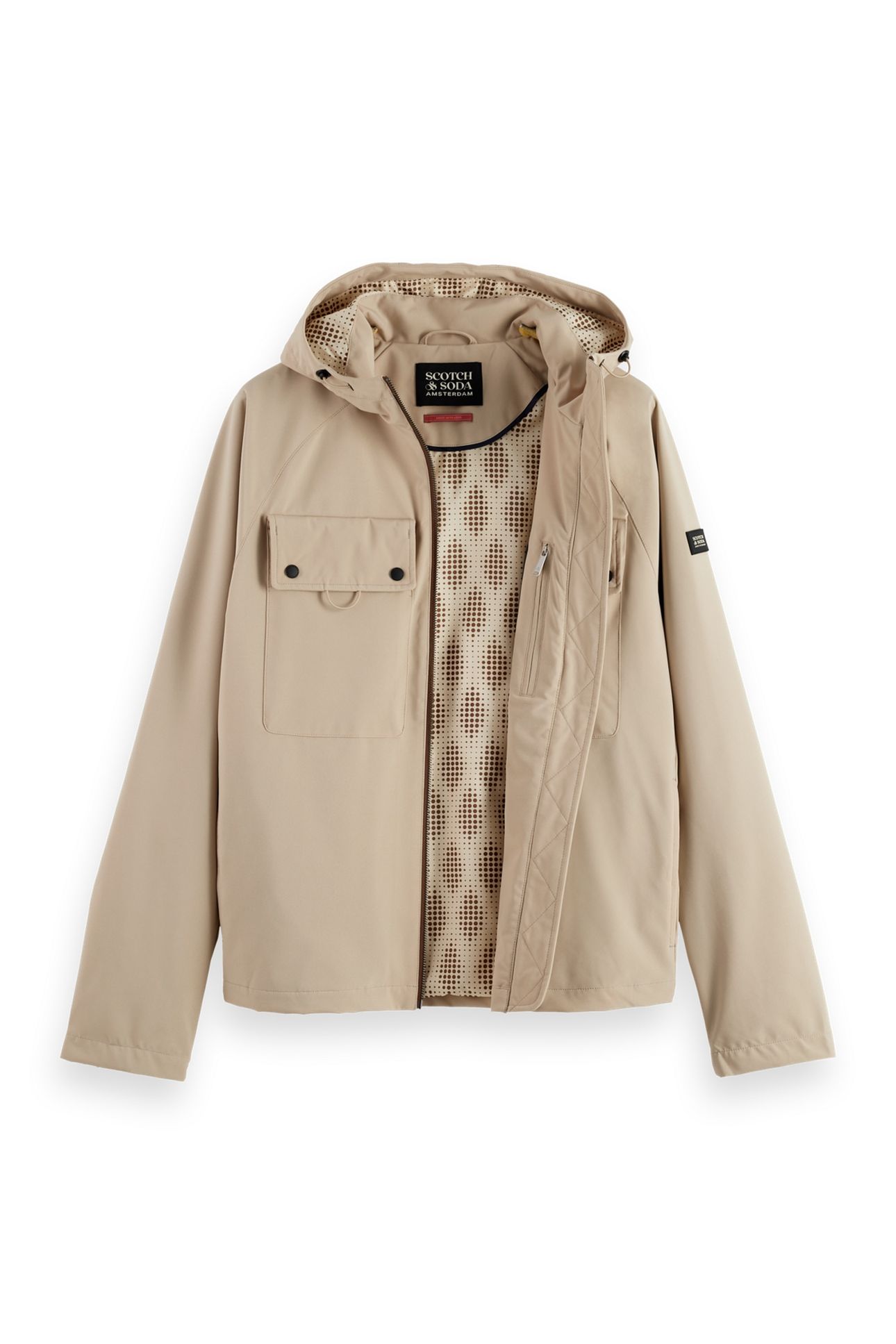 LIGHTWEIGHT HOODED SOFTSHELL JACKET PLAZA TAUPE 4