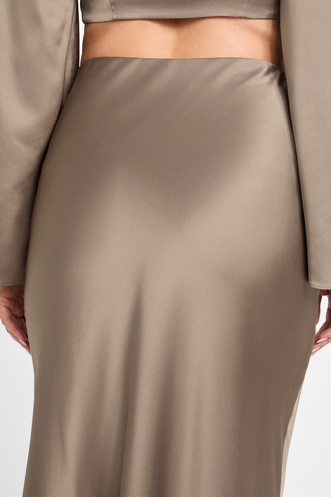 MONICA LONG SKIRT BUFF TAUPE 9