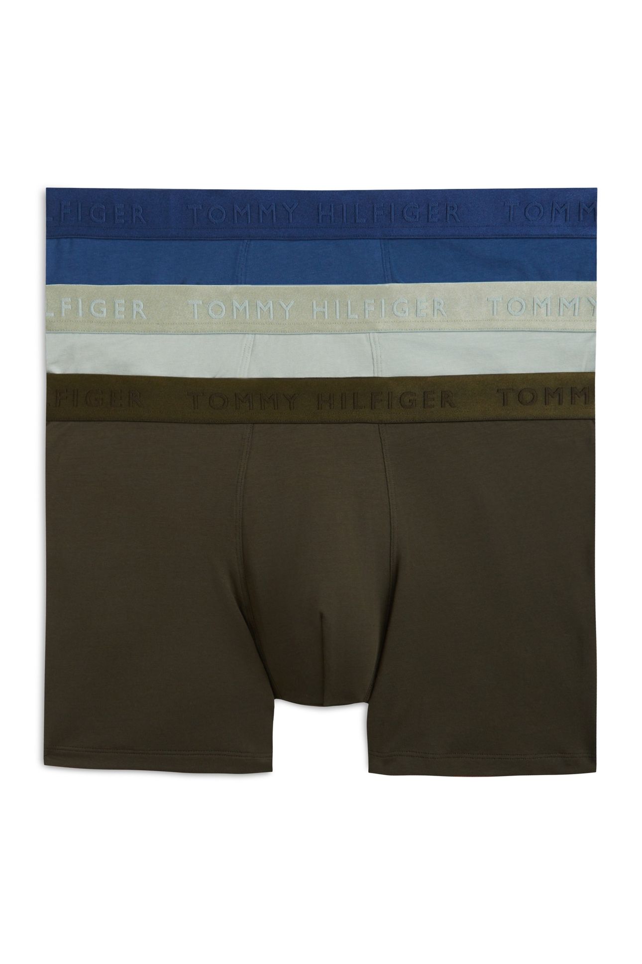 3-PACK BOXER BRIEF GREEN/GREY/BLUE 1