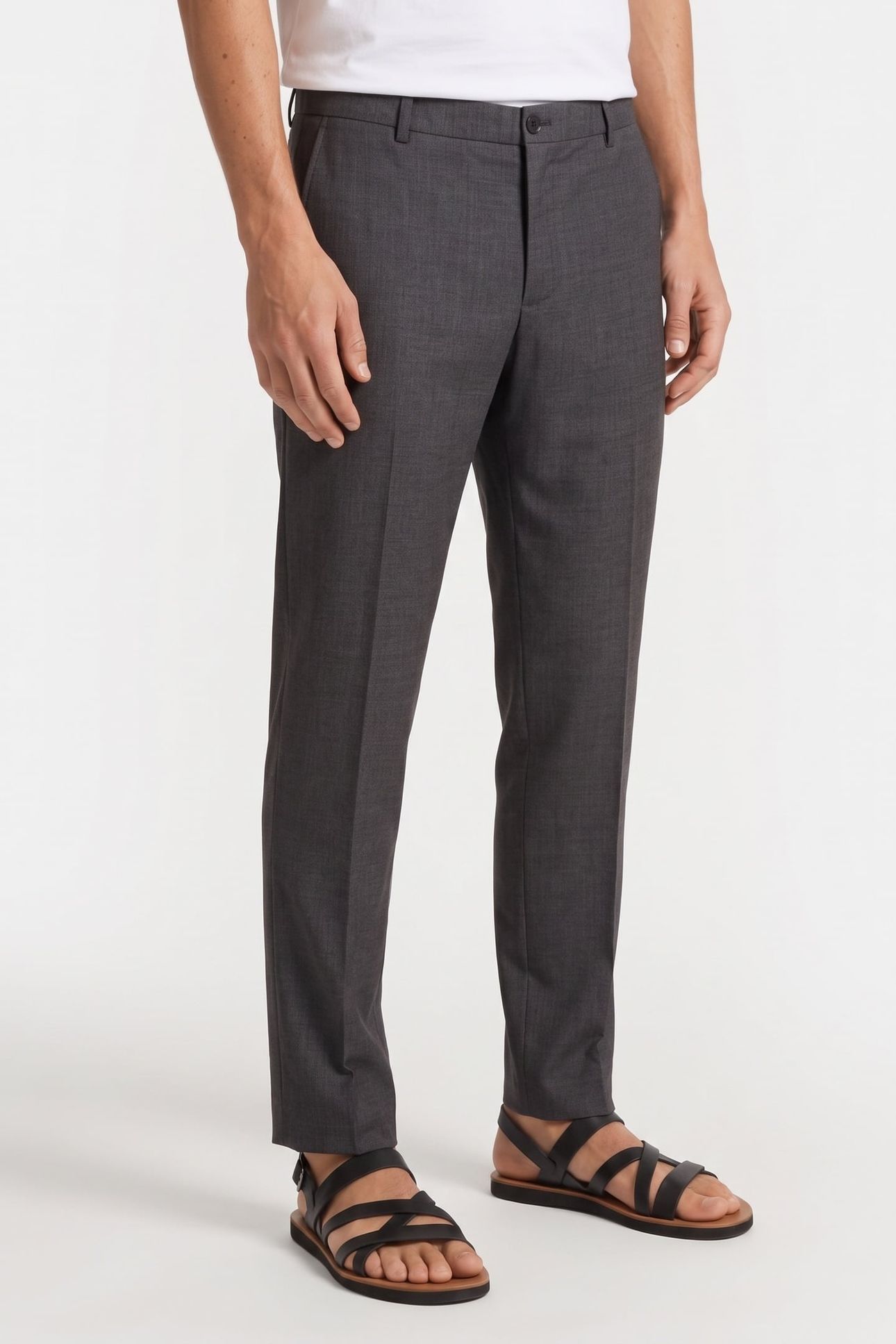 TABINSVILLE PANT GRIS CHINE 1