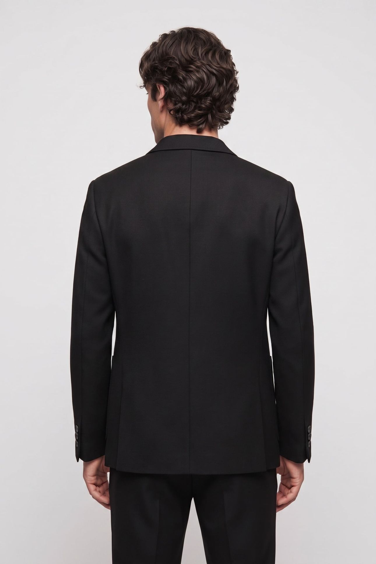 OVERSIZED JACKET WITH WESTERN DETAILS BLACK 2