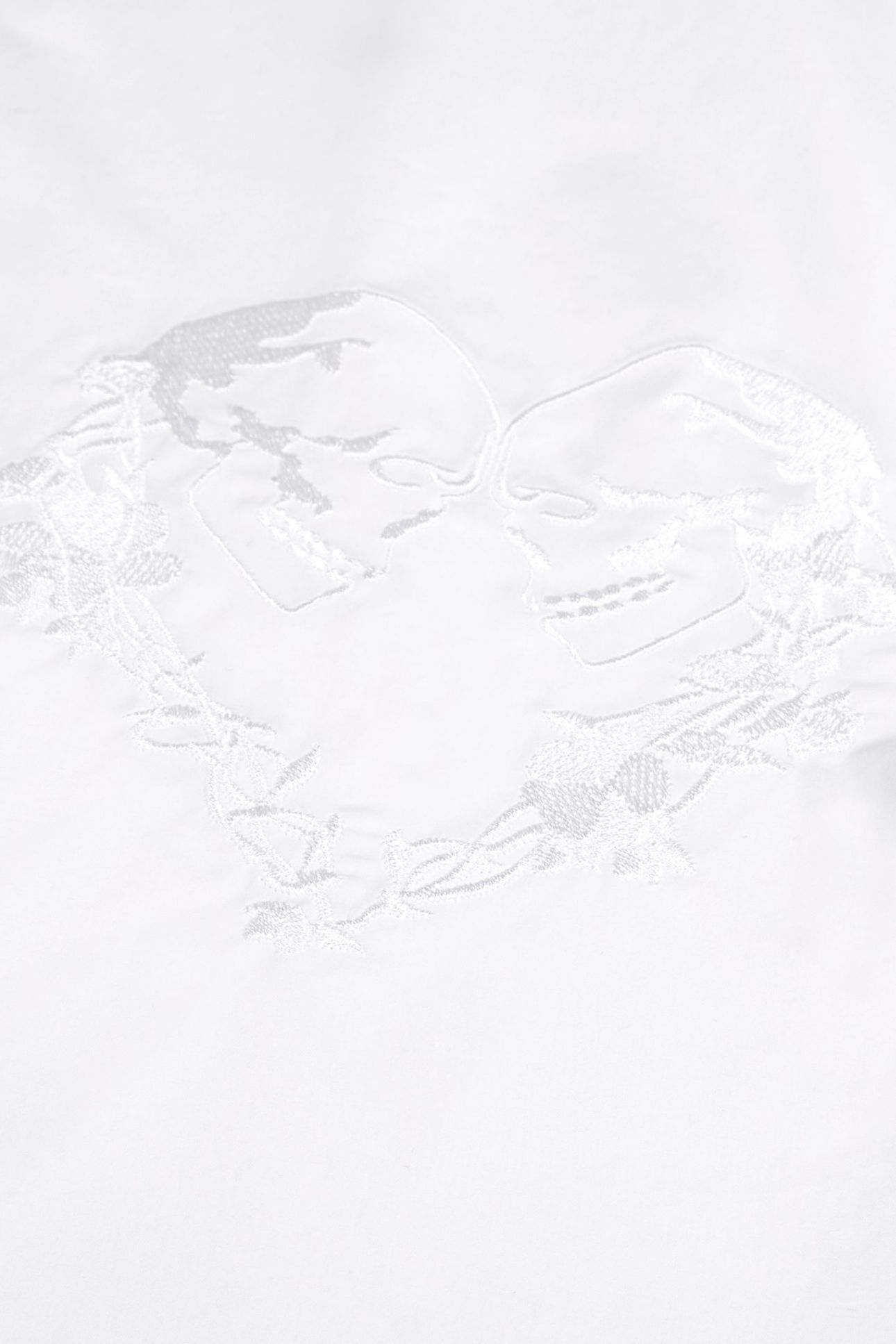 LONG-SLEEVED SHIRT WITH EMBROIDERY DETAIL WHITE 7