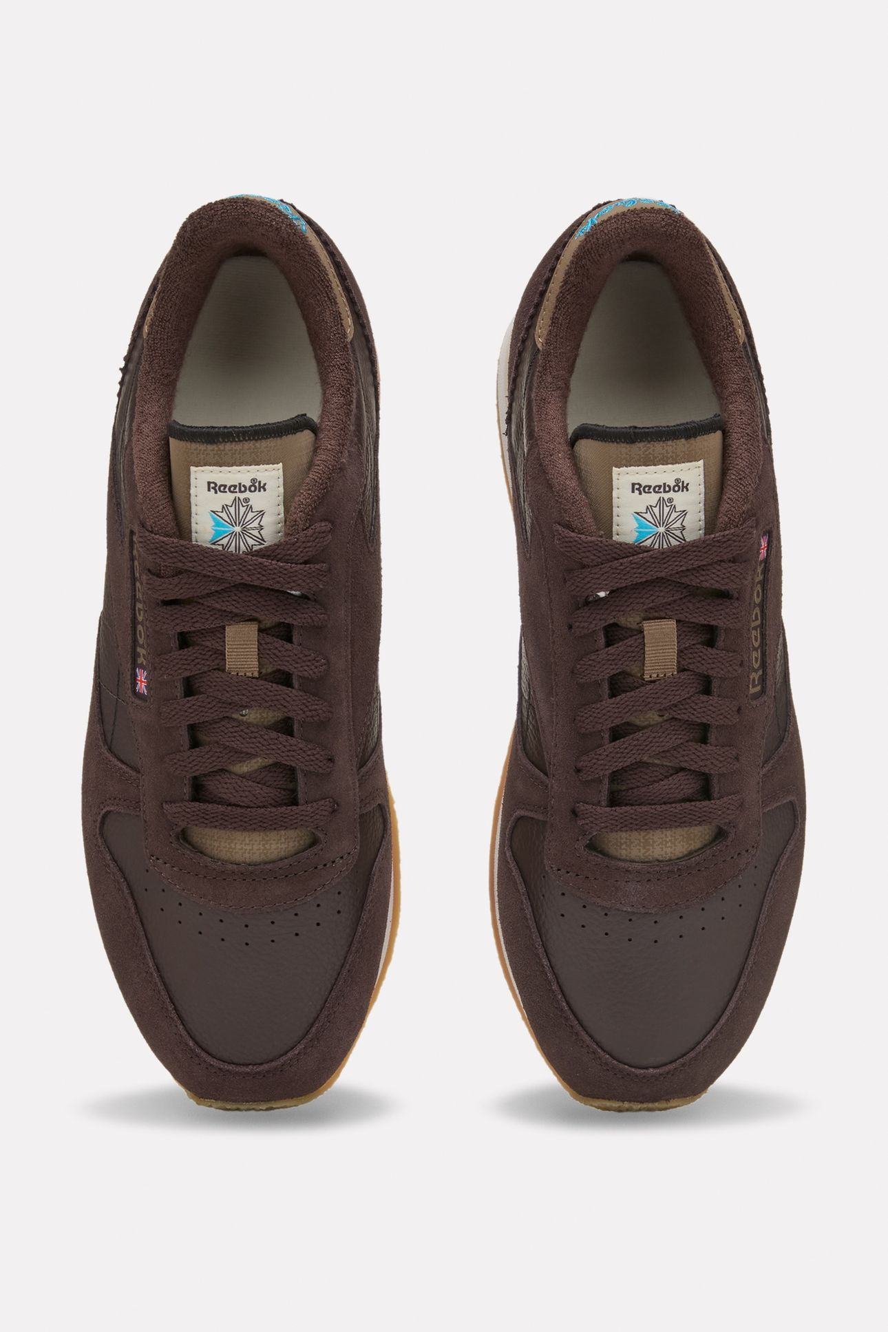 UNISEX CLASSIC LEATHER 1983 VINTAGE DARK BROWN/TREK GREY/CHA 4