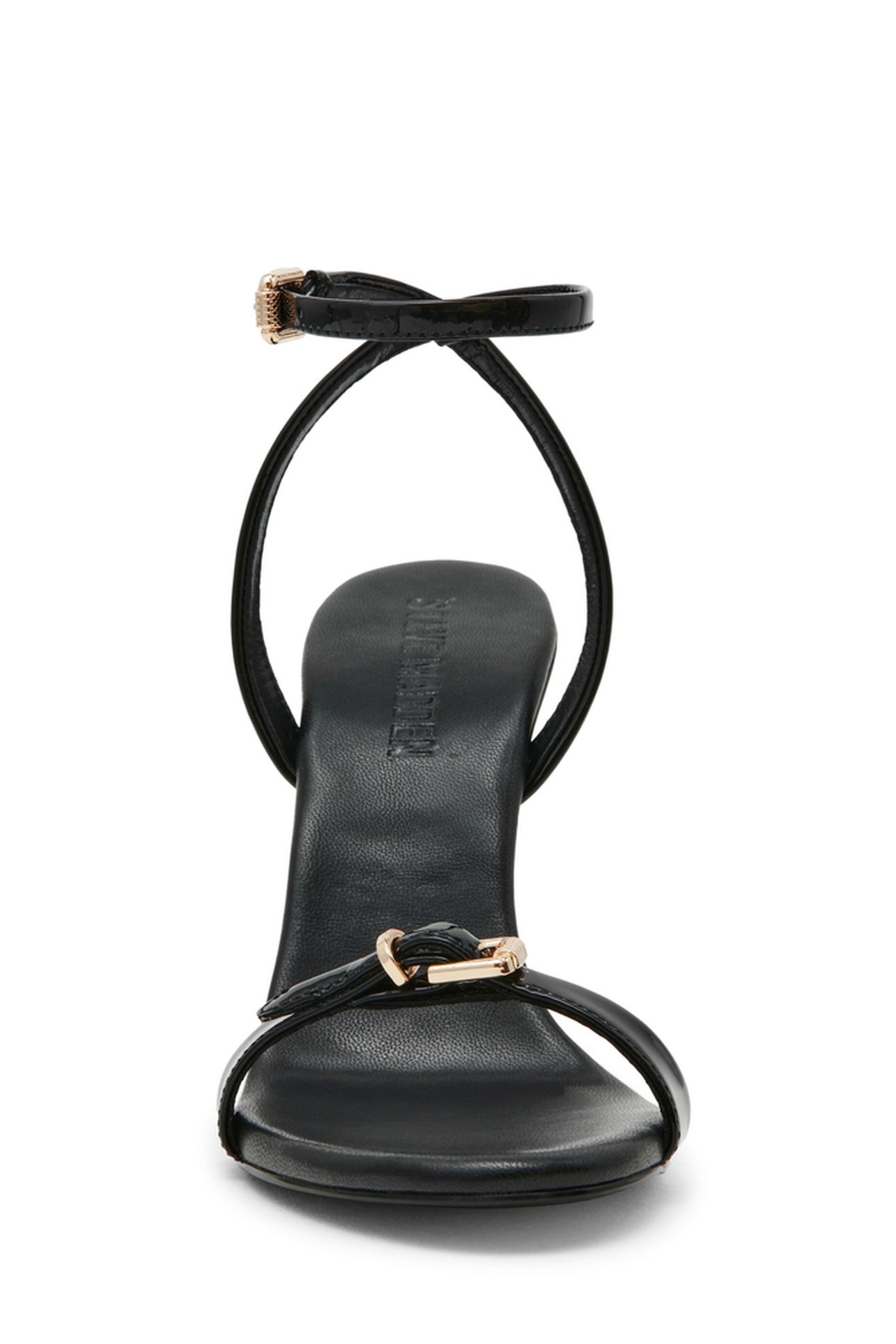 FOXX SANDALS BLACK PATENT 5