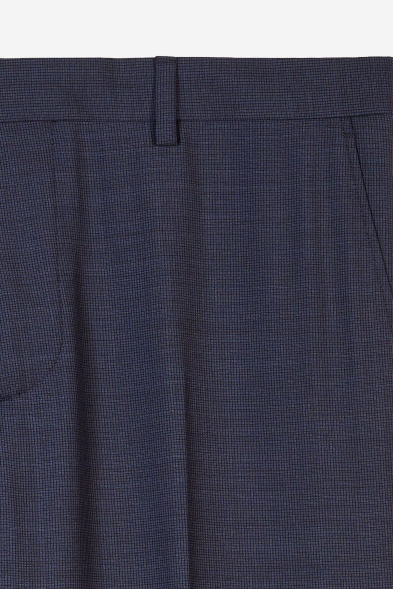 CLASSIC SUIT TROUSERS WITH ITALIAN POCKETS NAVY 6
