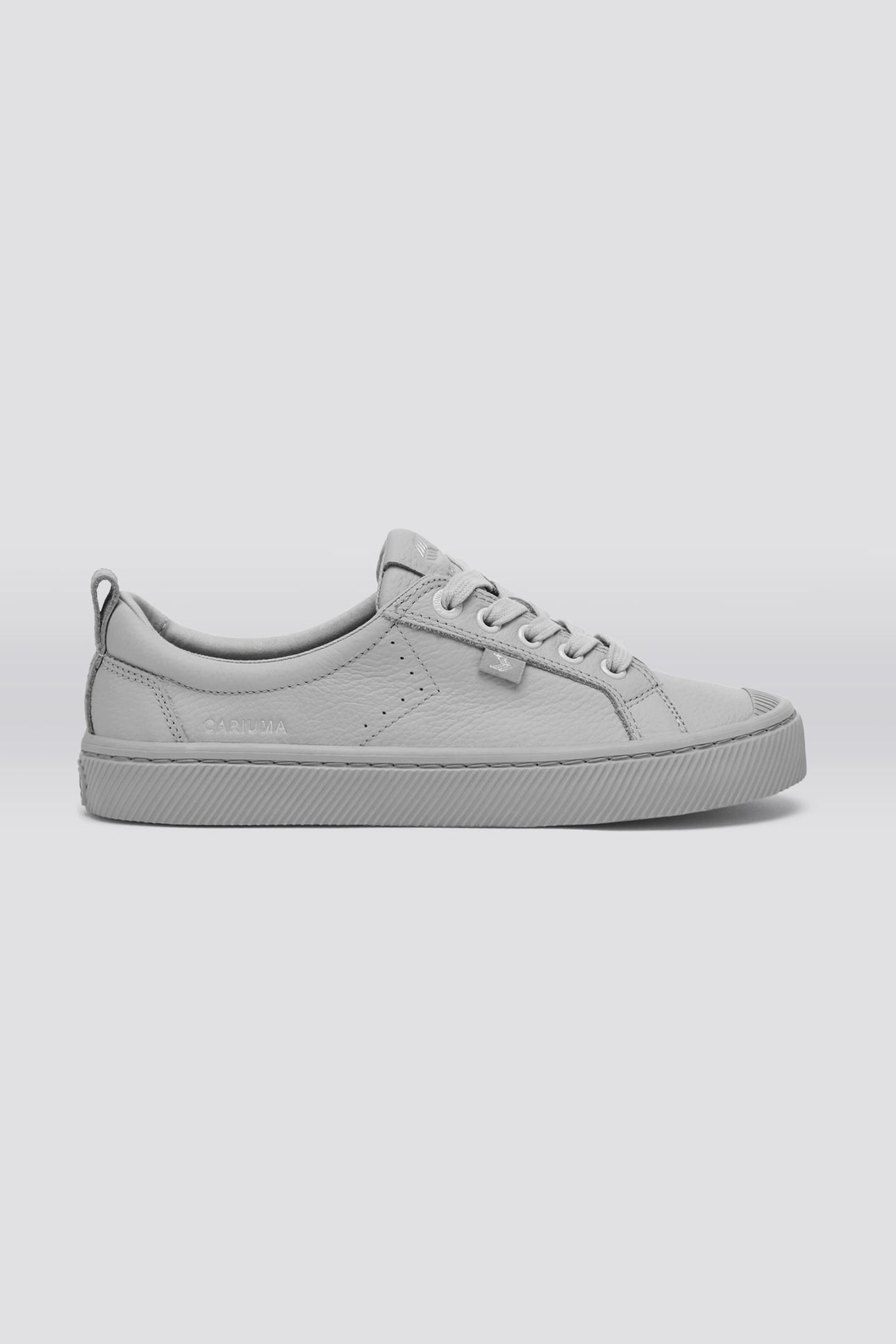 OCA PEBBLED LEATHER LIGHT GREY 1
