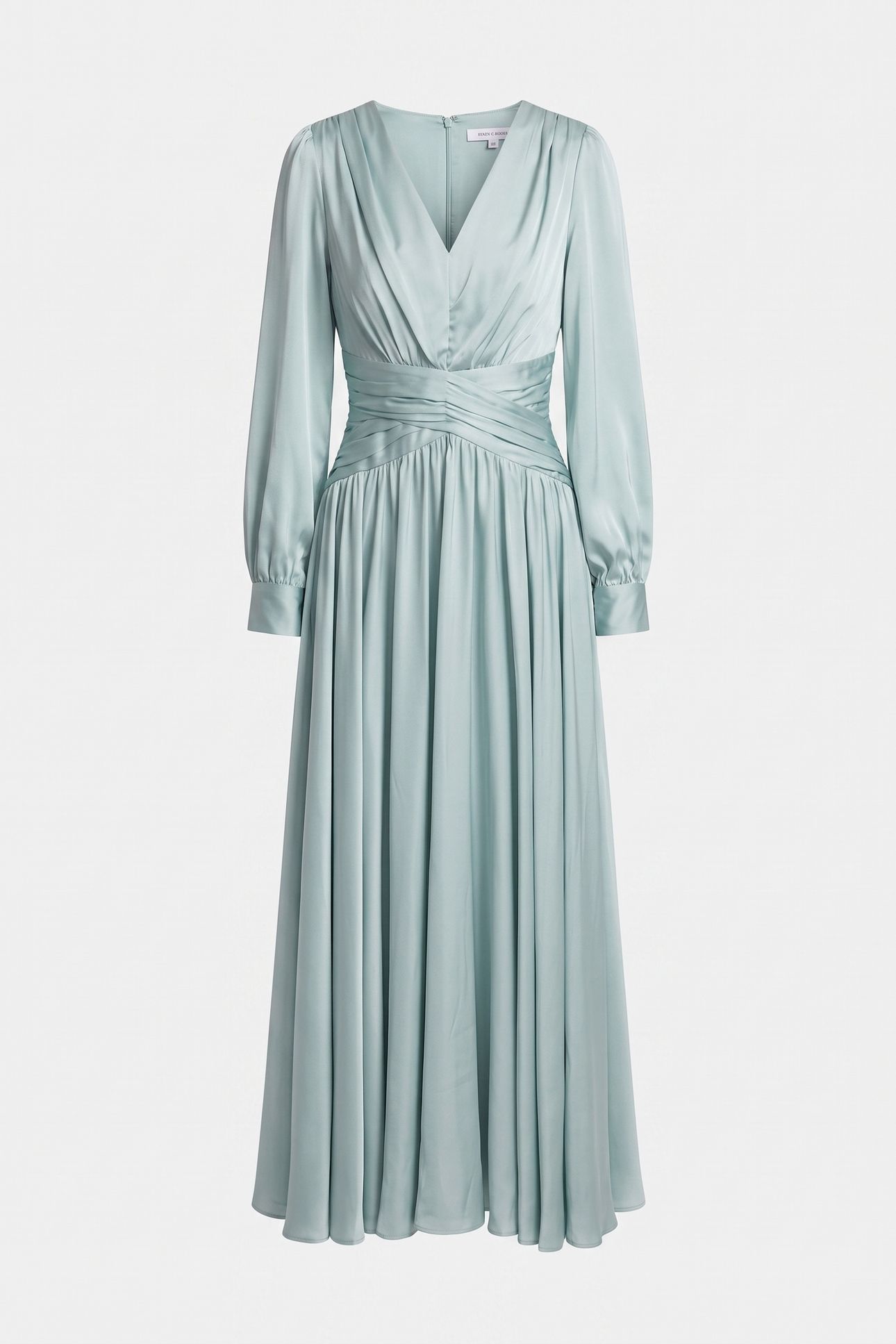 GUESS ECO HELENE MAXI DRESS SEAFOAM MIST 3