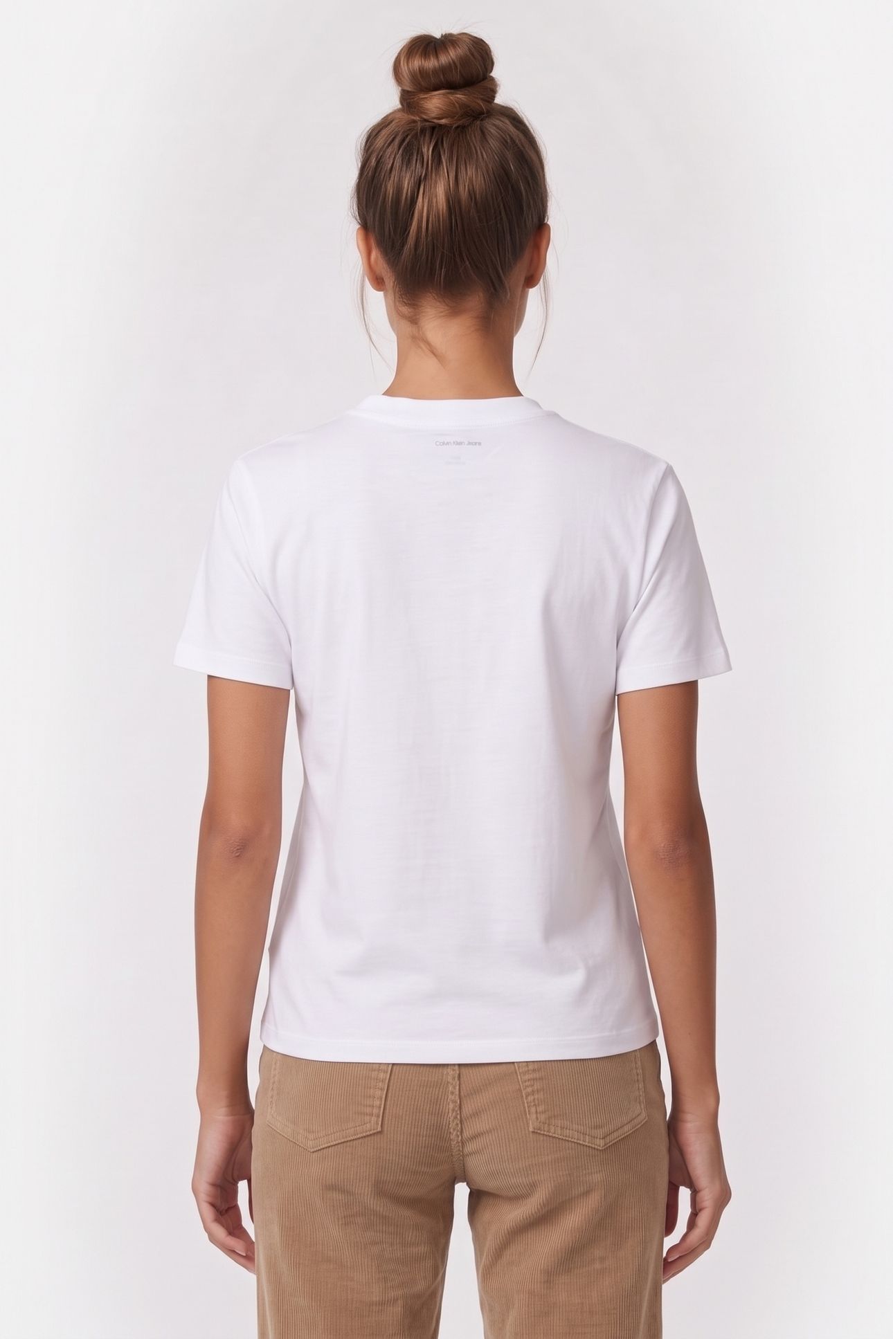 SS CLASIC MONOLOGO TEE BRIGHT WHITE 2
