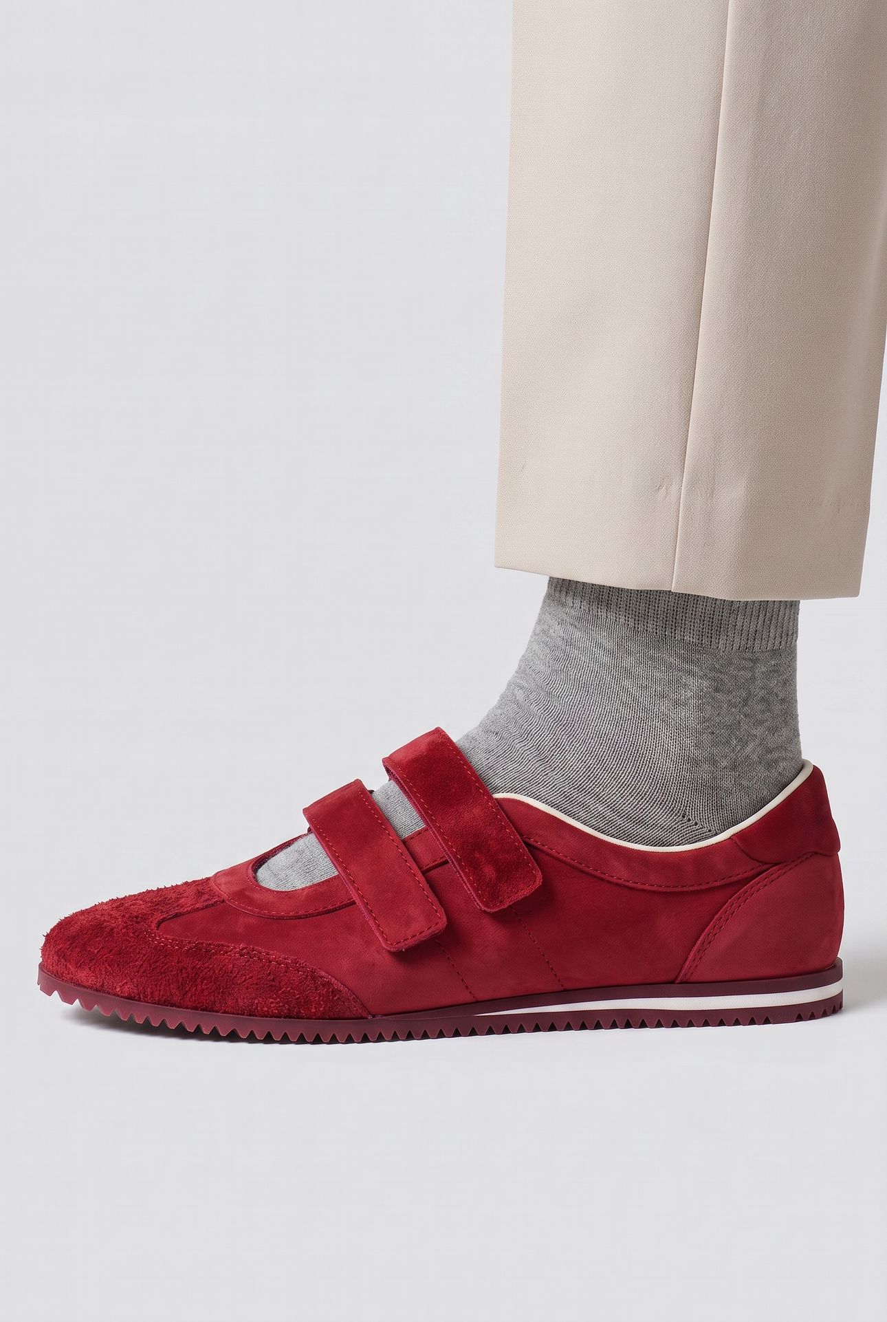 UNISEX LX MARY JANE SLP RED 3