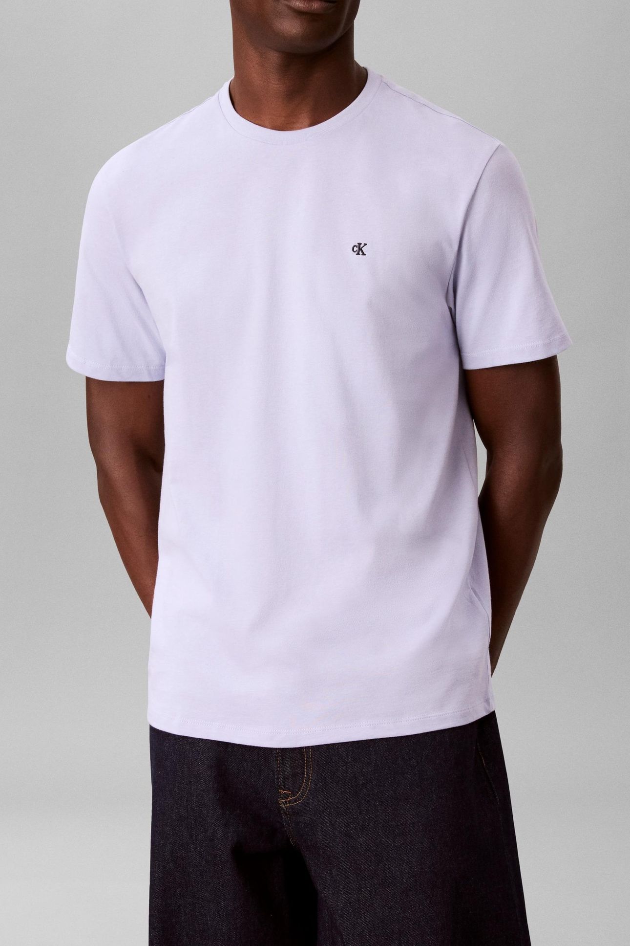 SHORT SLEEVE CLASSIC MONOGRAM BLACK/CASUAL BLUE 3