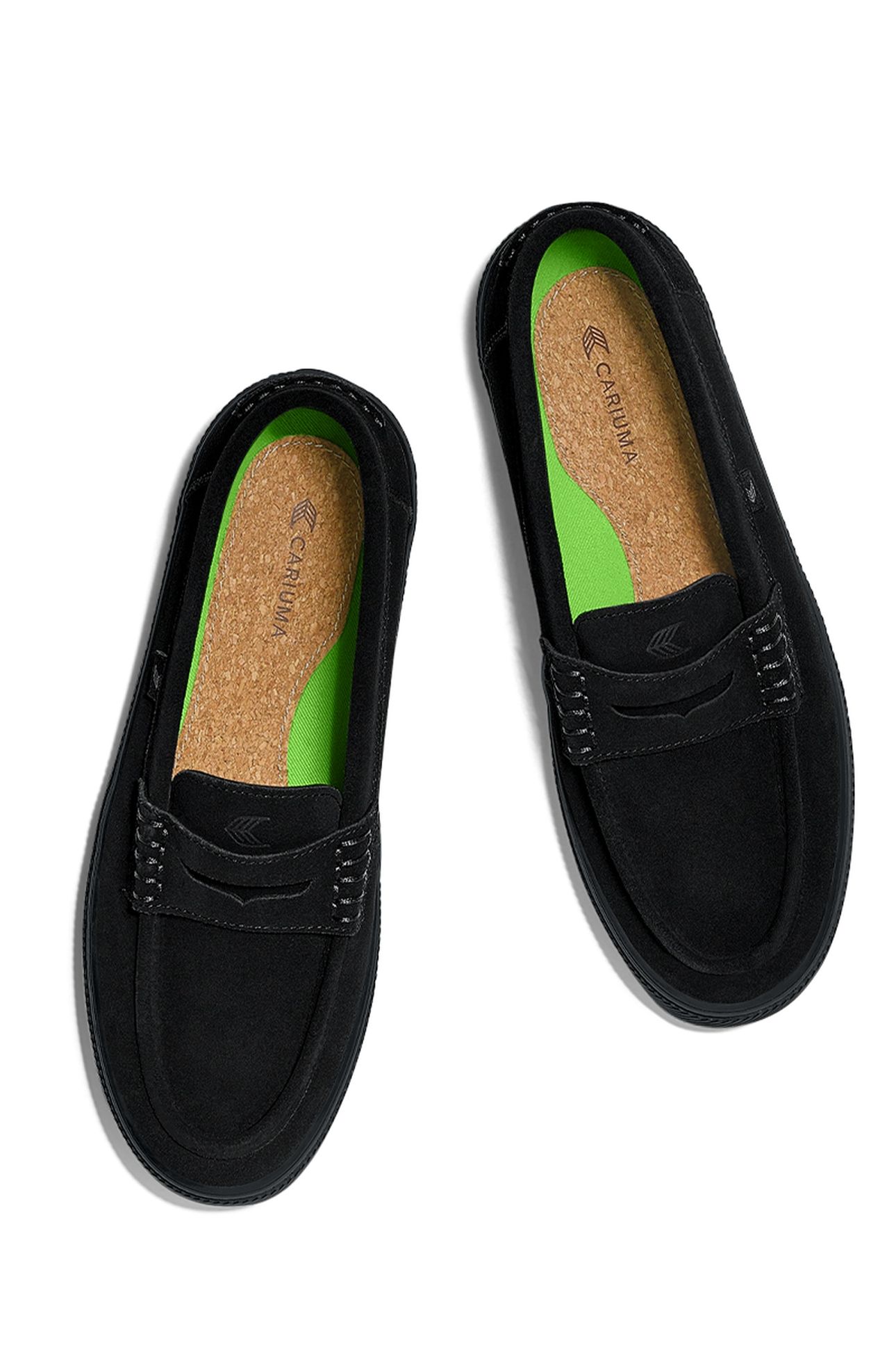 CAJU LOAFER ALL BLACK SUEDE MEN 5