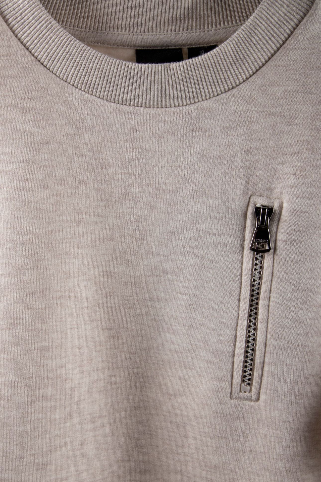 CUTSEAM SWEATSHIRT CREAM MELANGE 5
