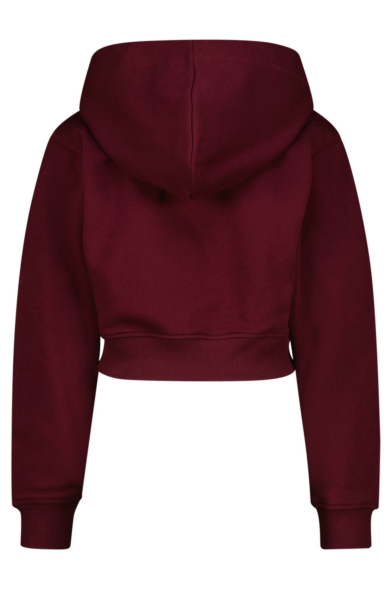 GIRLS NAWINE VEST BURGUNDY RED 2