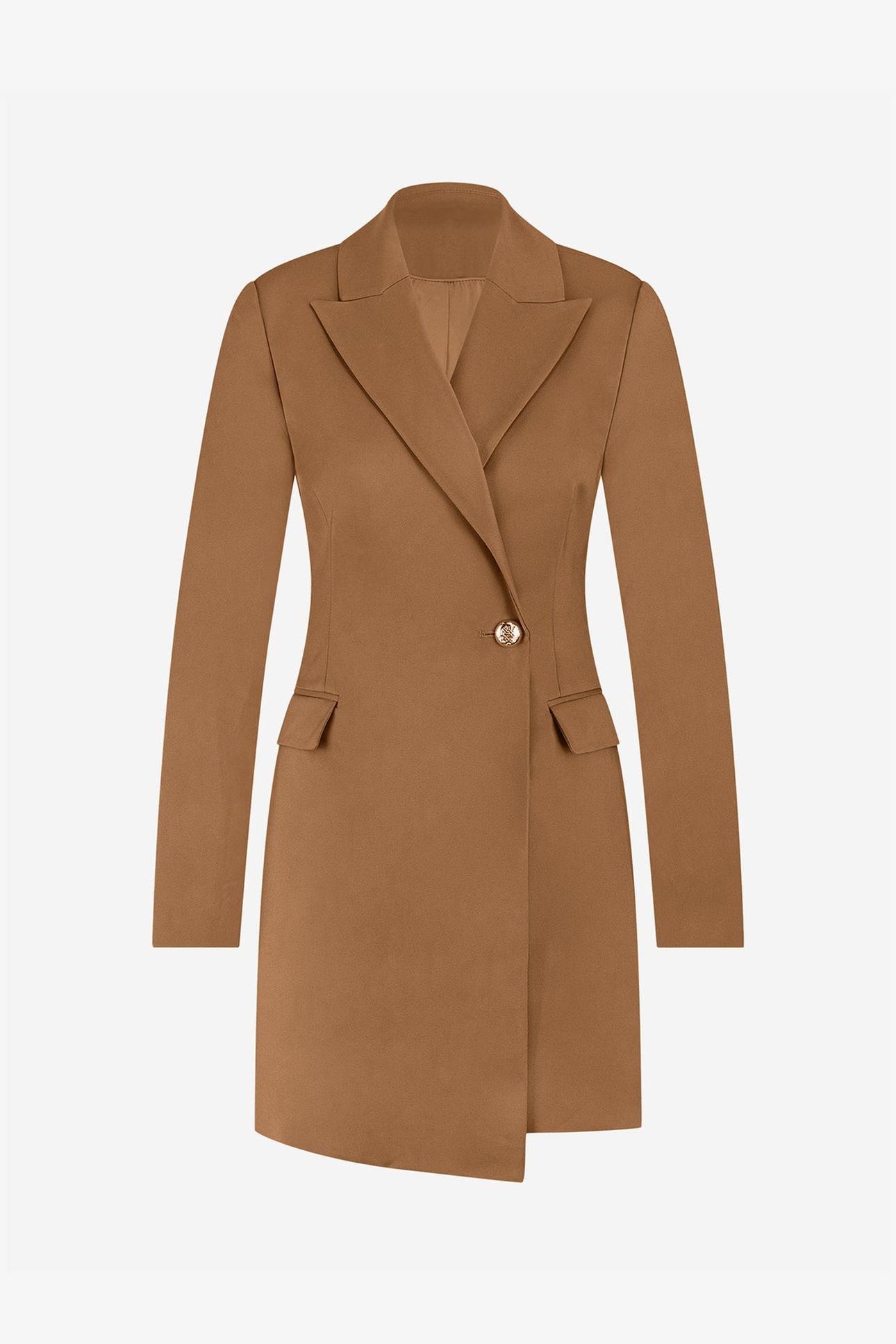 LANCASTERO BLAZER DRESS TOFFEE 1