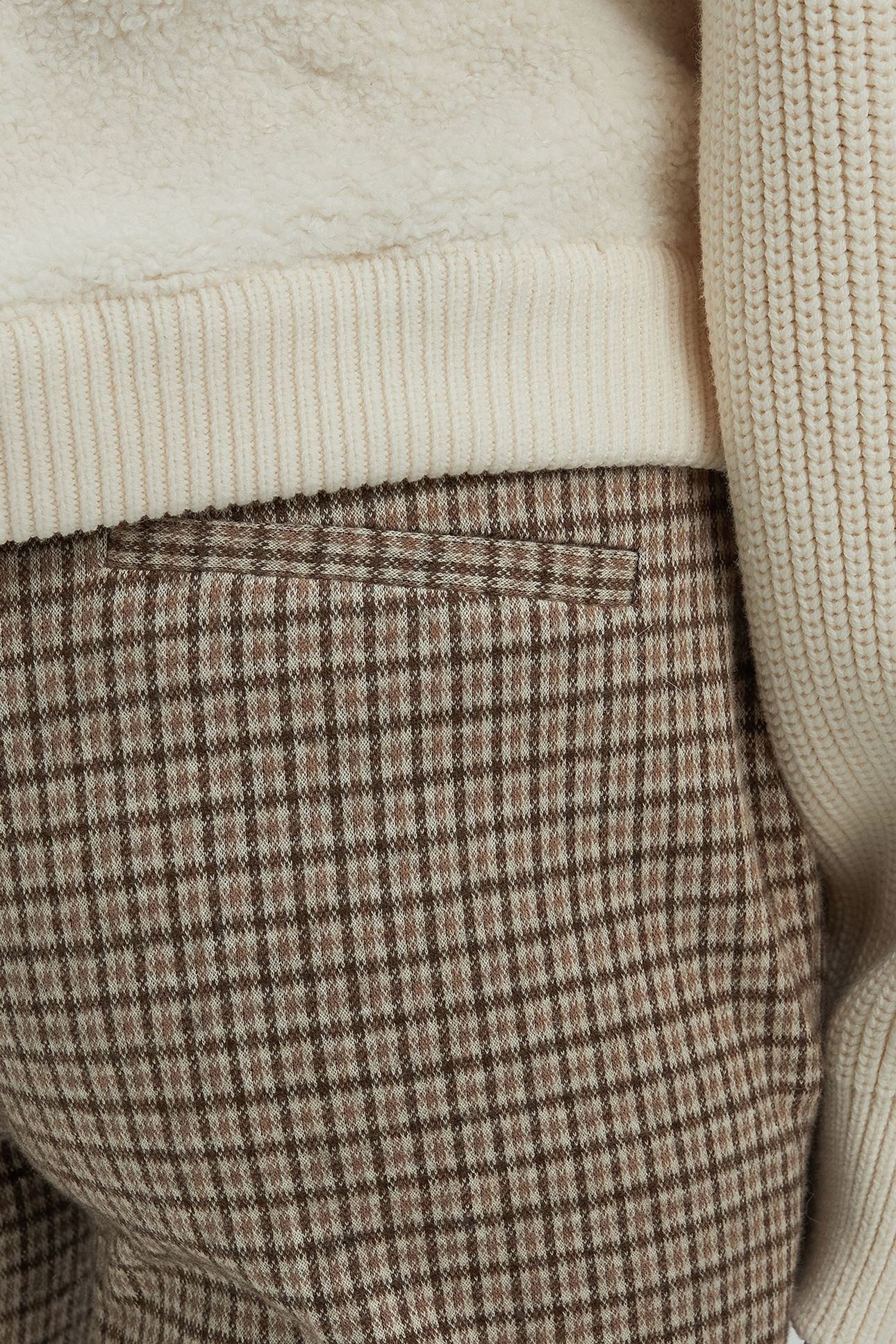 TAO PANTS SAND CHECK 5