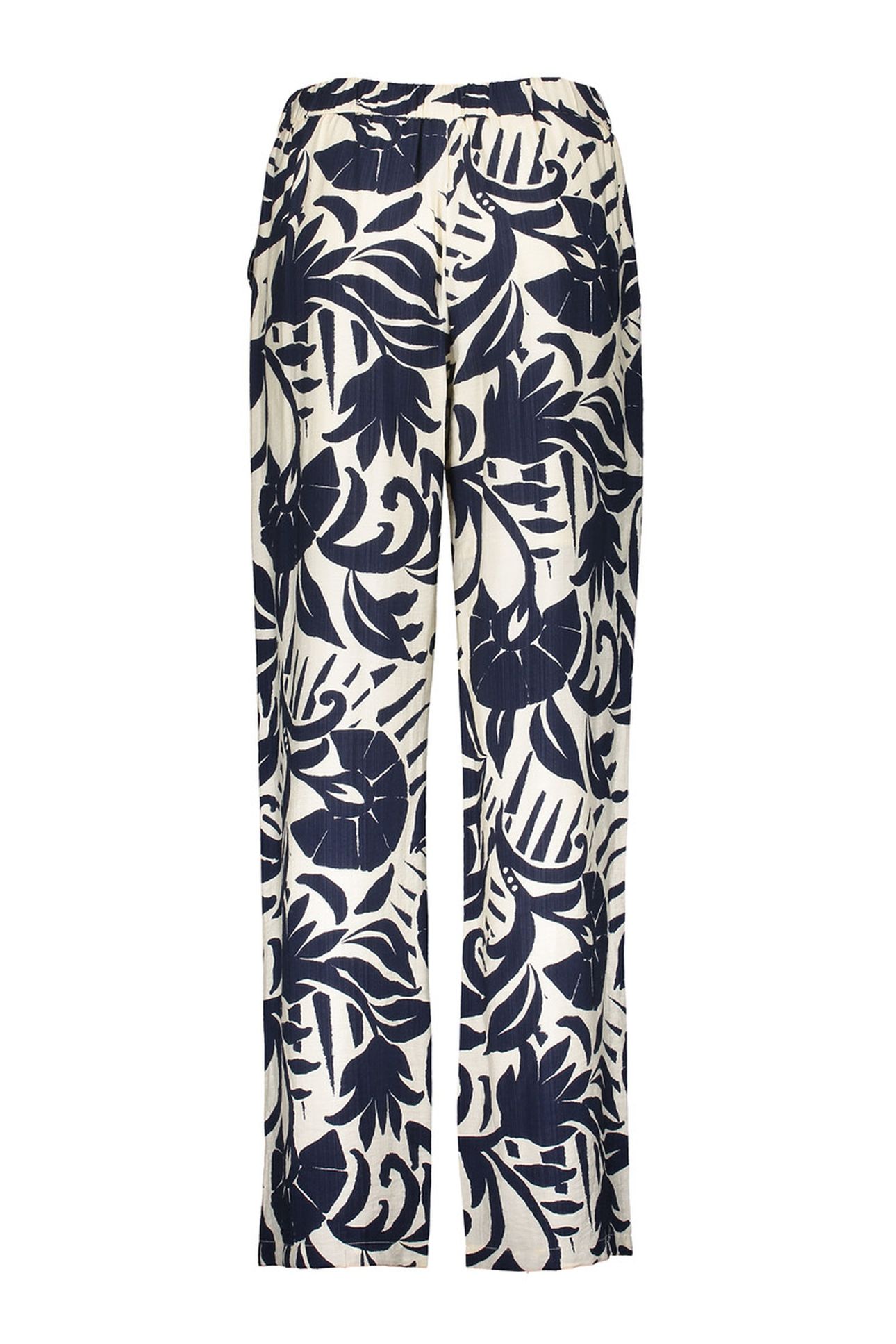 PANTS NAIVE FLOWER NAVY/OFF-WHITE 2
