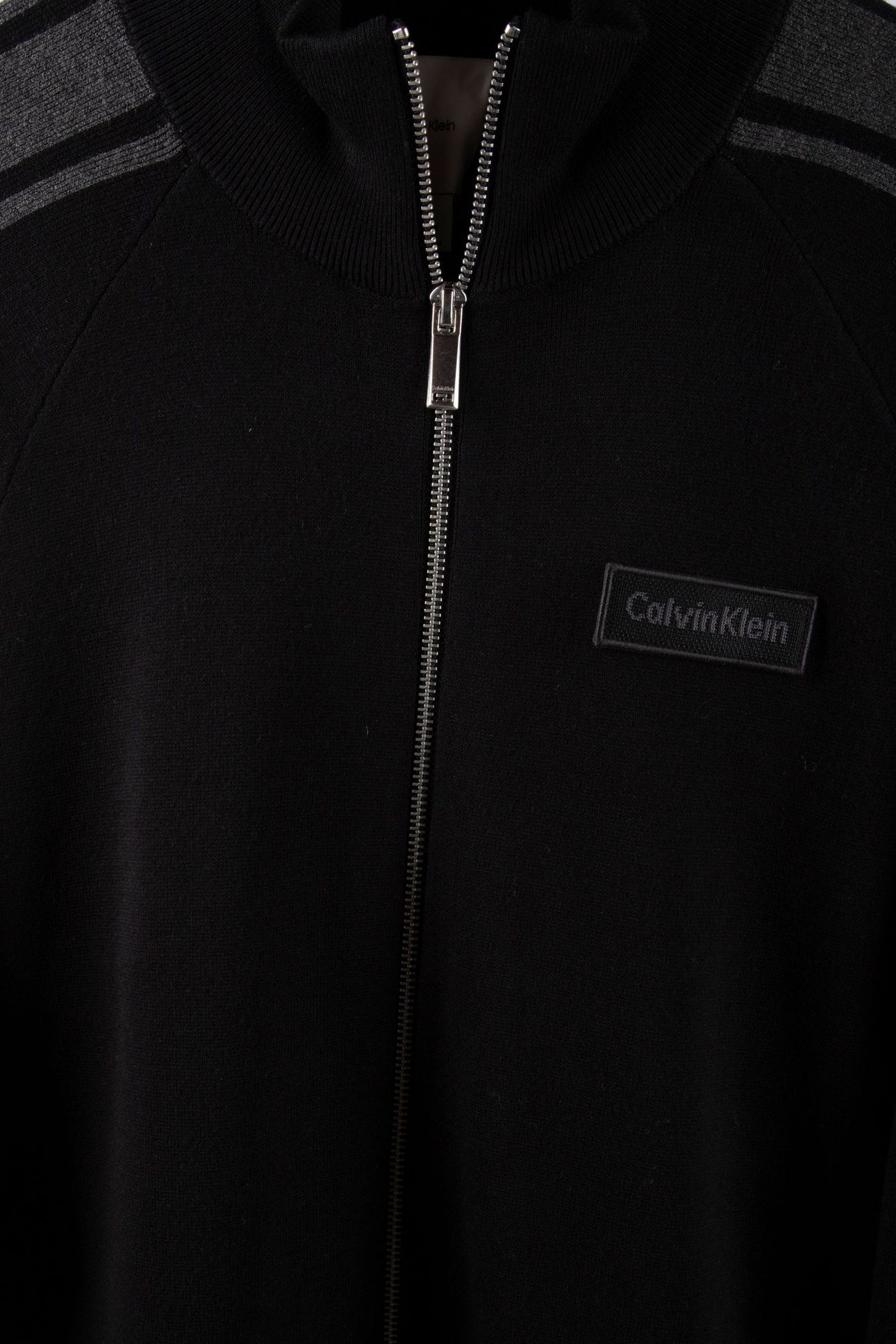 LS TECH KNIT TRACK JACKET BLACK 4