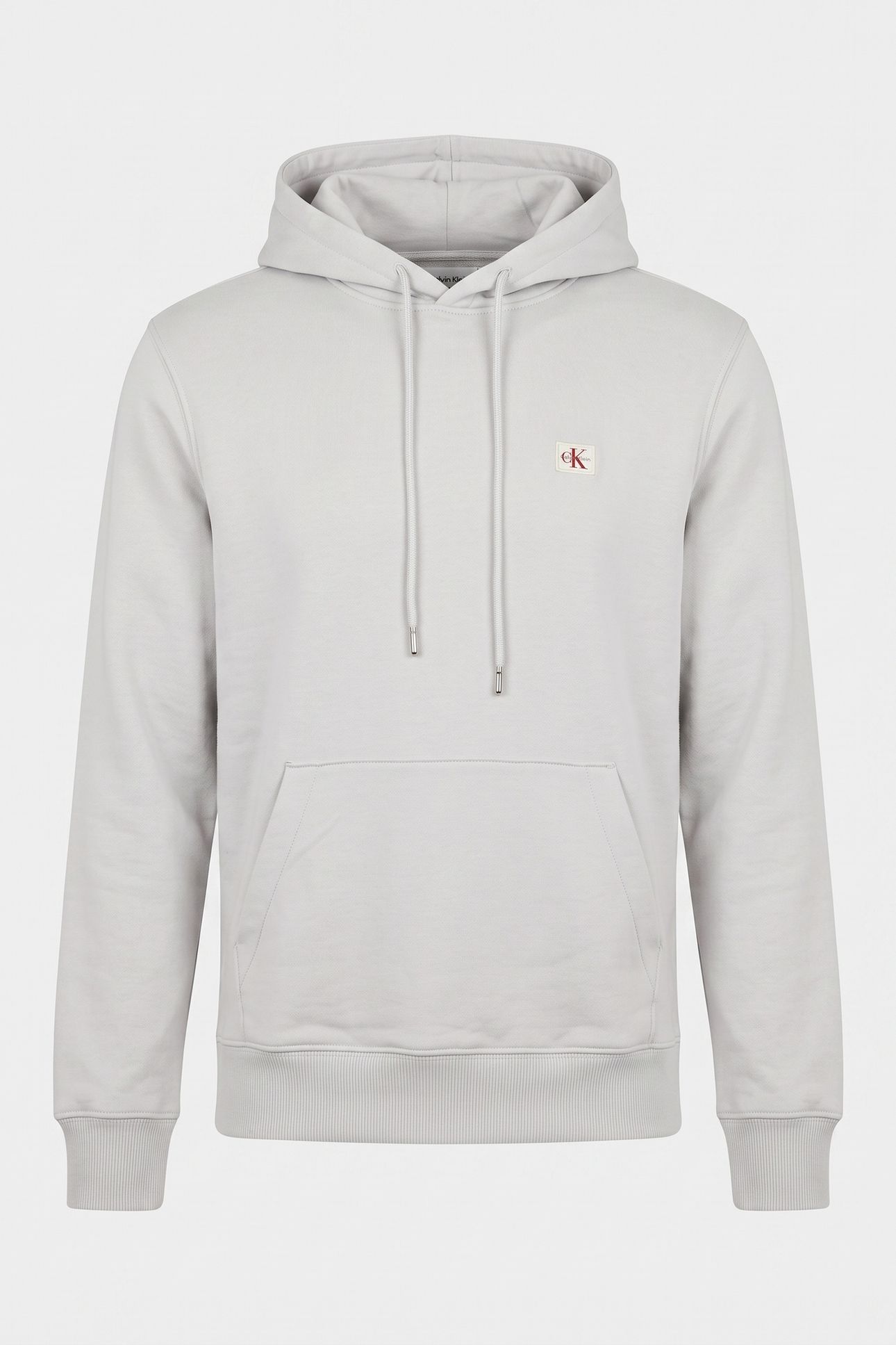 CLASSIC LONG SLEEVE 350GSM TERRY WOVEN LABEL MARBLE GRAY 3