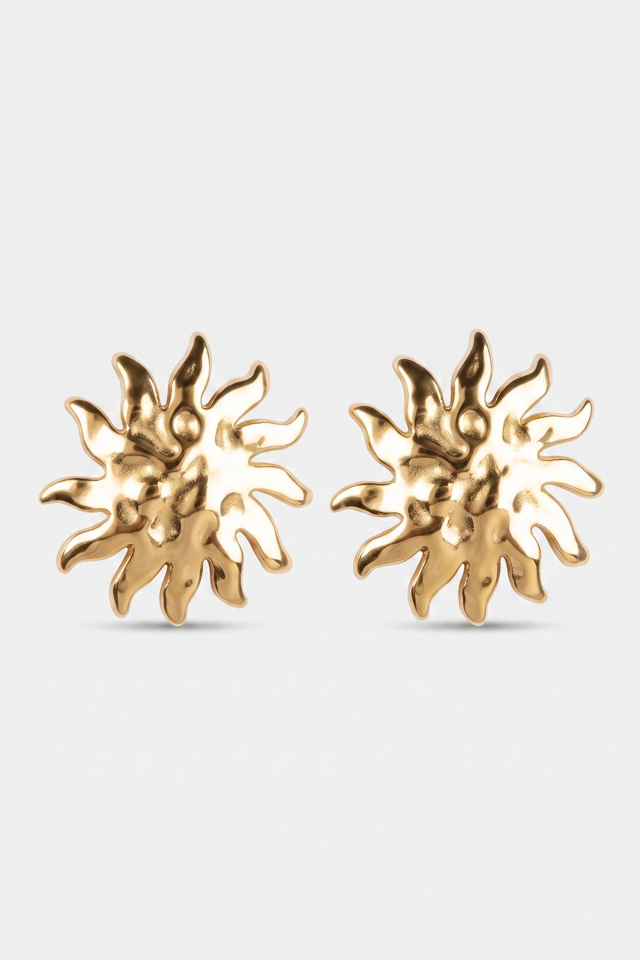 ICONIC SUN OHRRINGE GOLD 4