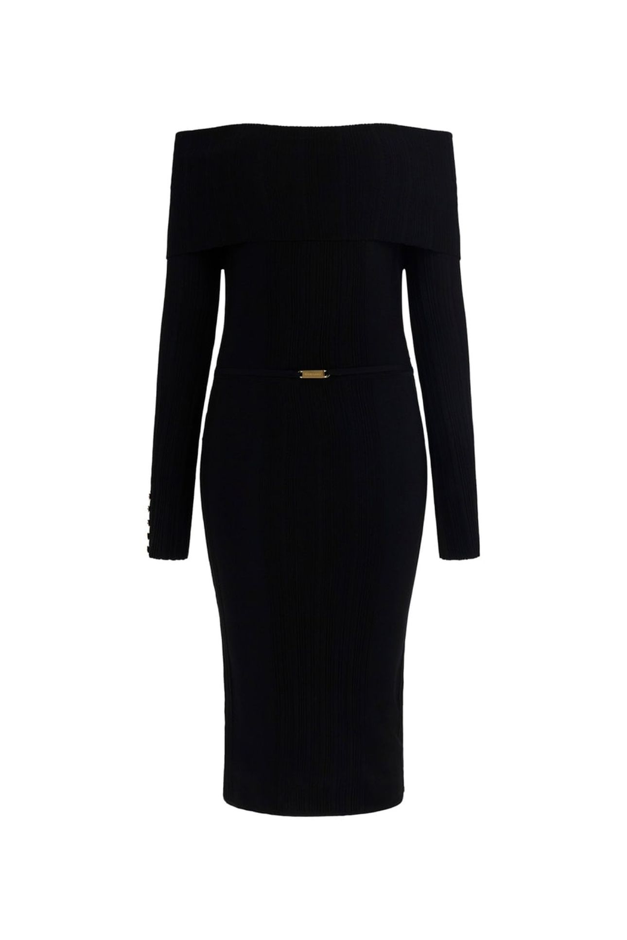 GIADA LS OFF SHOULDE JET BLACK A996 3