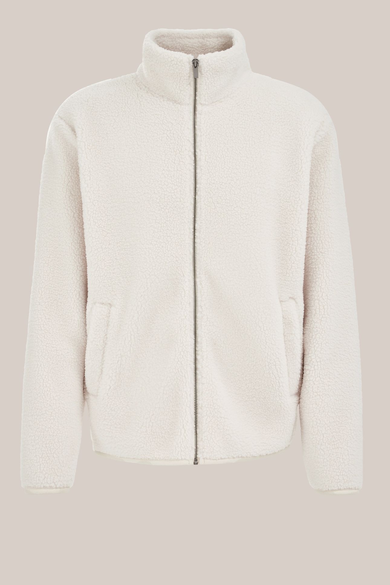 CARDIGAN WITH ZIPPER OFF-WHITE 4