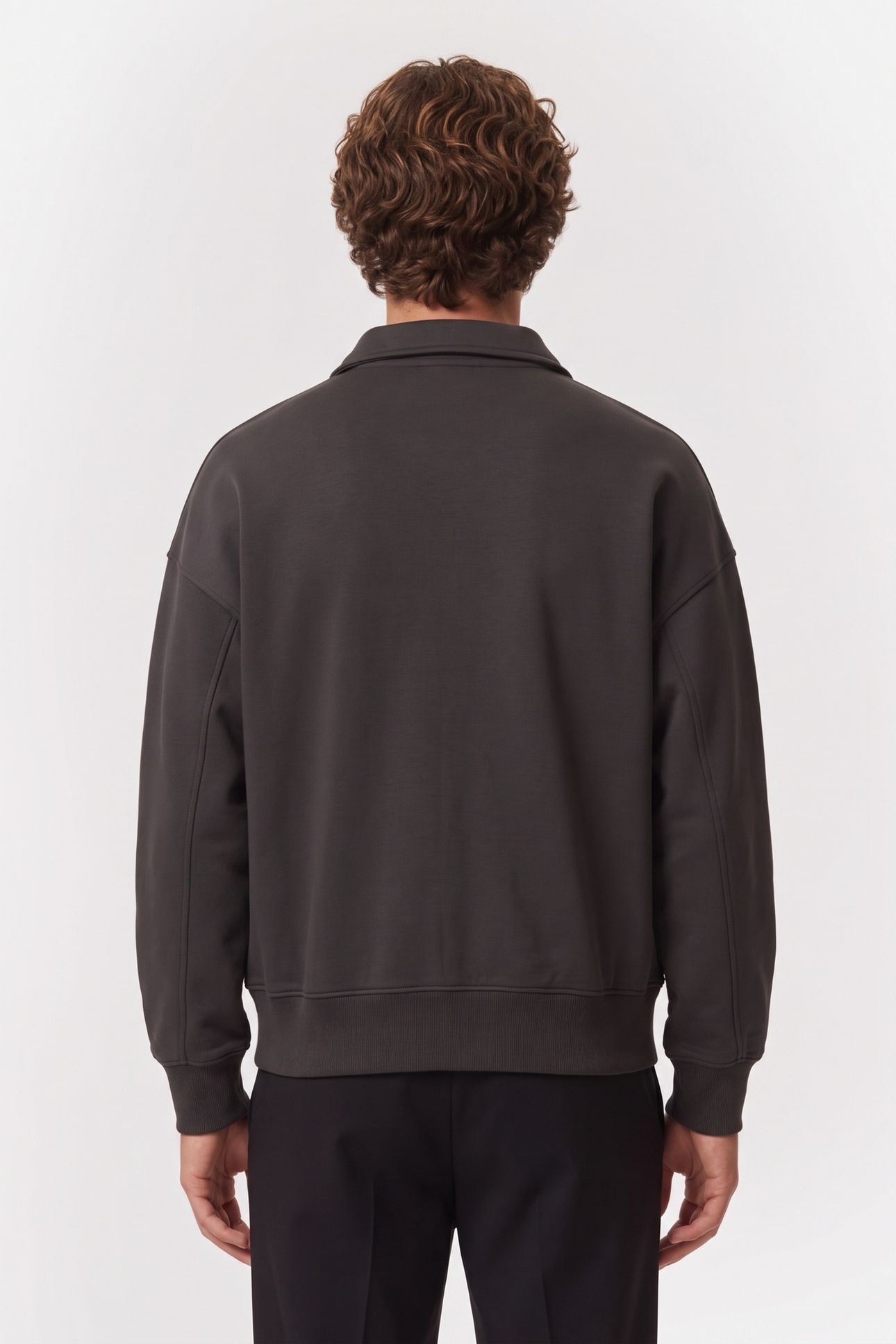 LONG SLEEVE WAFFLE-LINED PREMIUM TOP PIRATE BLACK 2